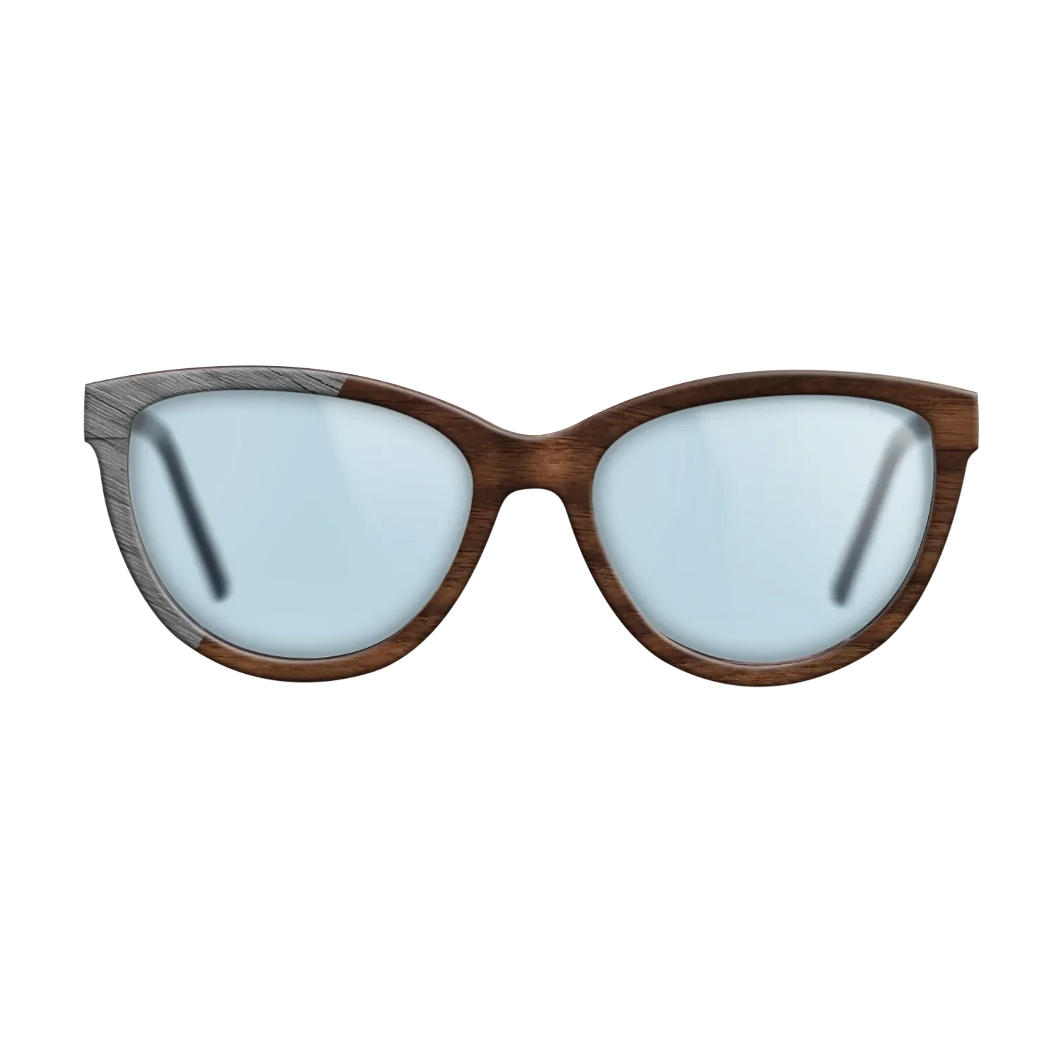 Walnut Claro Dark,Poplar Dyed: Grey: Binary - The Maiden - Cat - SIRIS wood optic