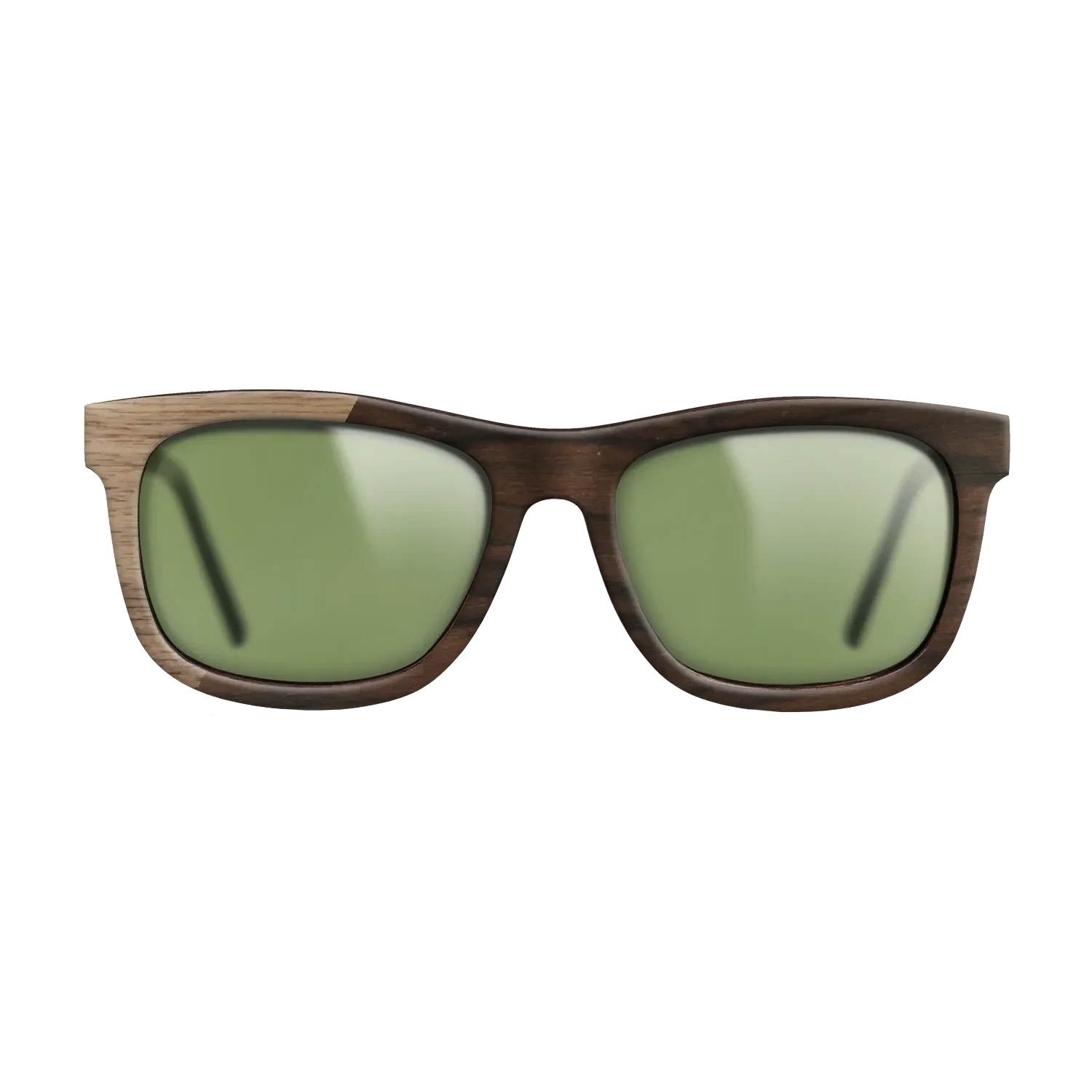 Walnut: Straight Grain,Ziricote Dark Quartered: Binary - The Hero - Square - SIRIS wood optic