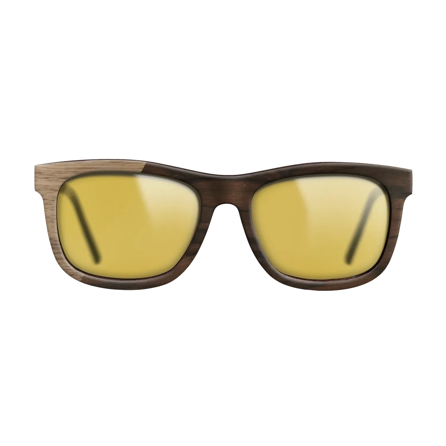 Walnut: Straight Grain,Ziricote Dark Quartered: Binary - The Hero - Square - SIRIS wood optic