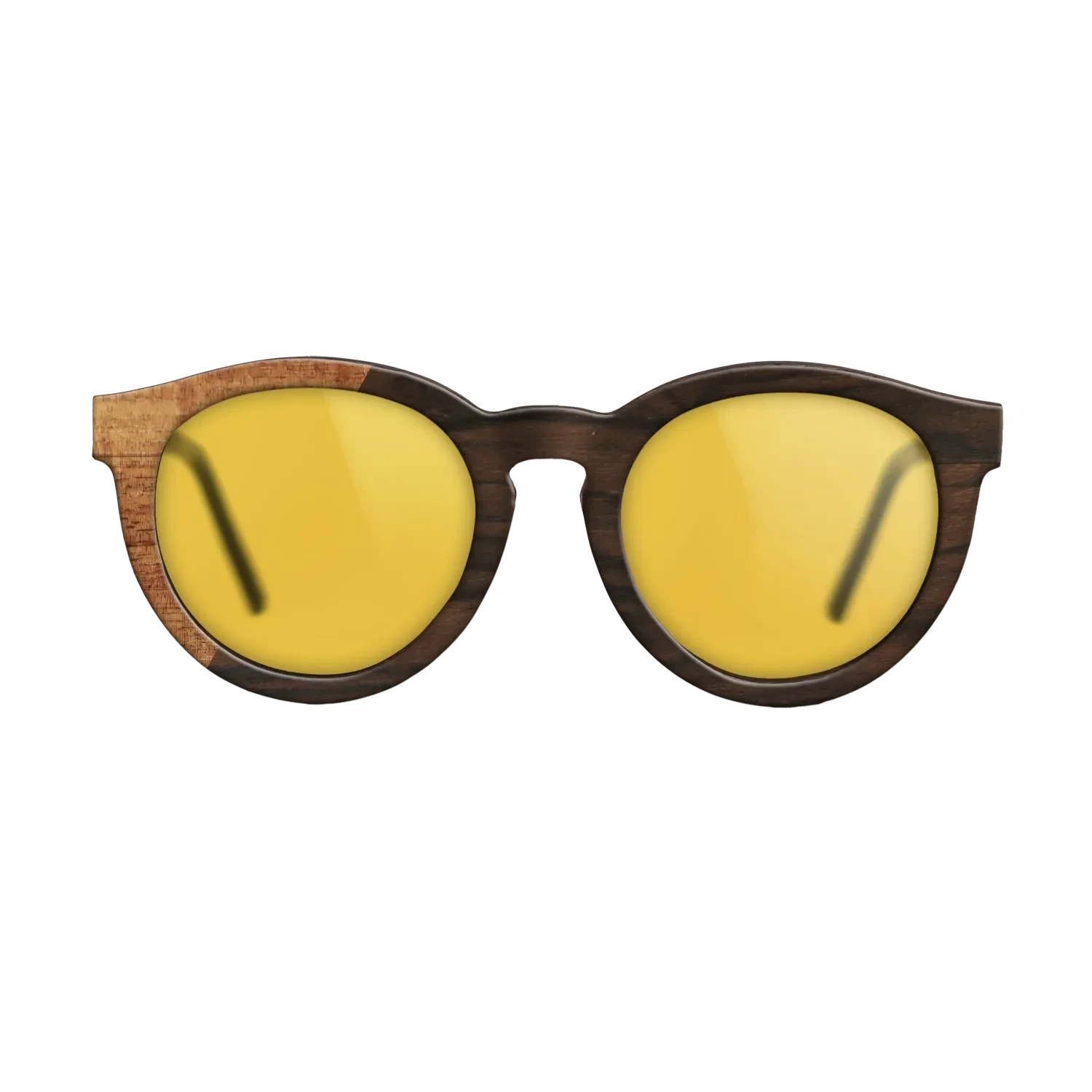 Ziricote Dark Quartered,Koa: Binary - The Rebel - Round - SIRIS wood optic