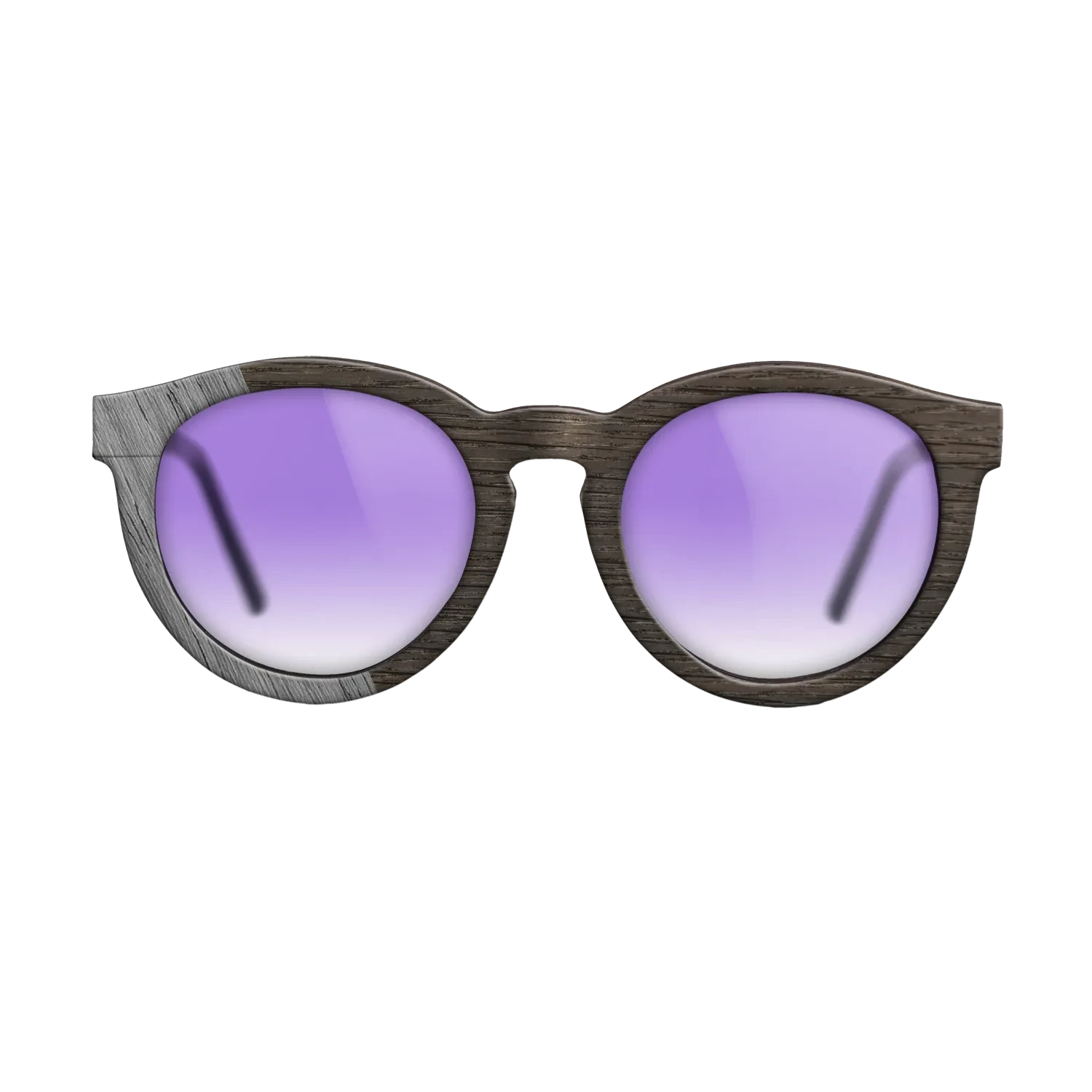 Poplar Dyed: Grey,Fumed Oak: Bauhaus - The Rebel - Round - SIRIS wood optic