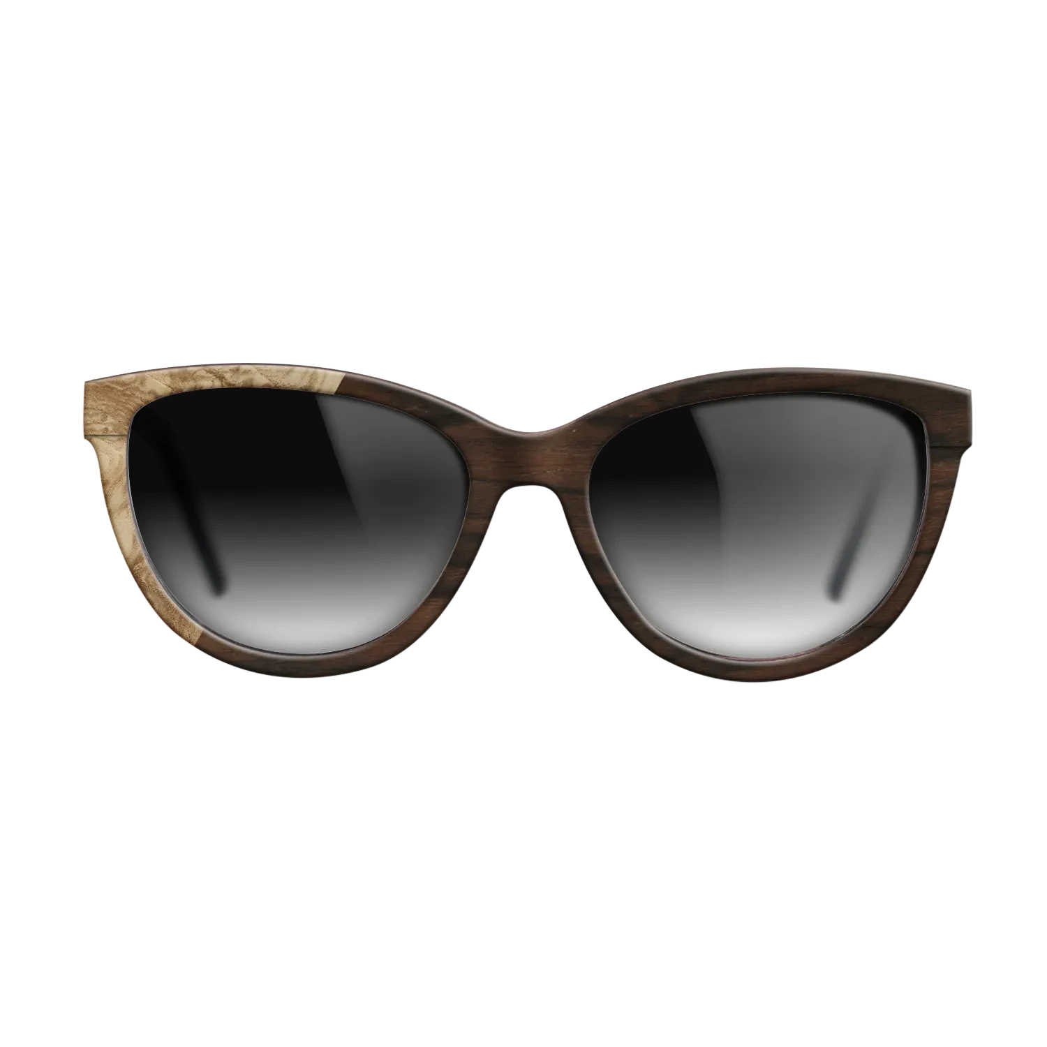 Ziricote Dark Quartered,Olive Burl: Binary - The Maiden - Cat - SIRIS wood optic