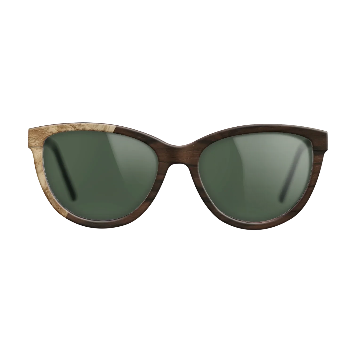 Ziricote Dark Quartered,Olive Burl: Binary - The Maiden - Cat - SIRIS wood optic