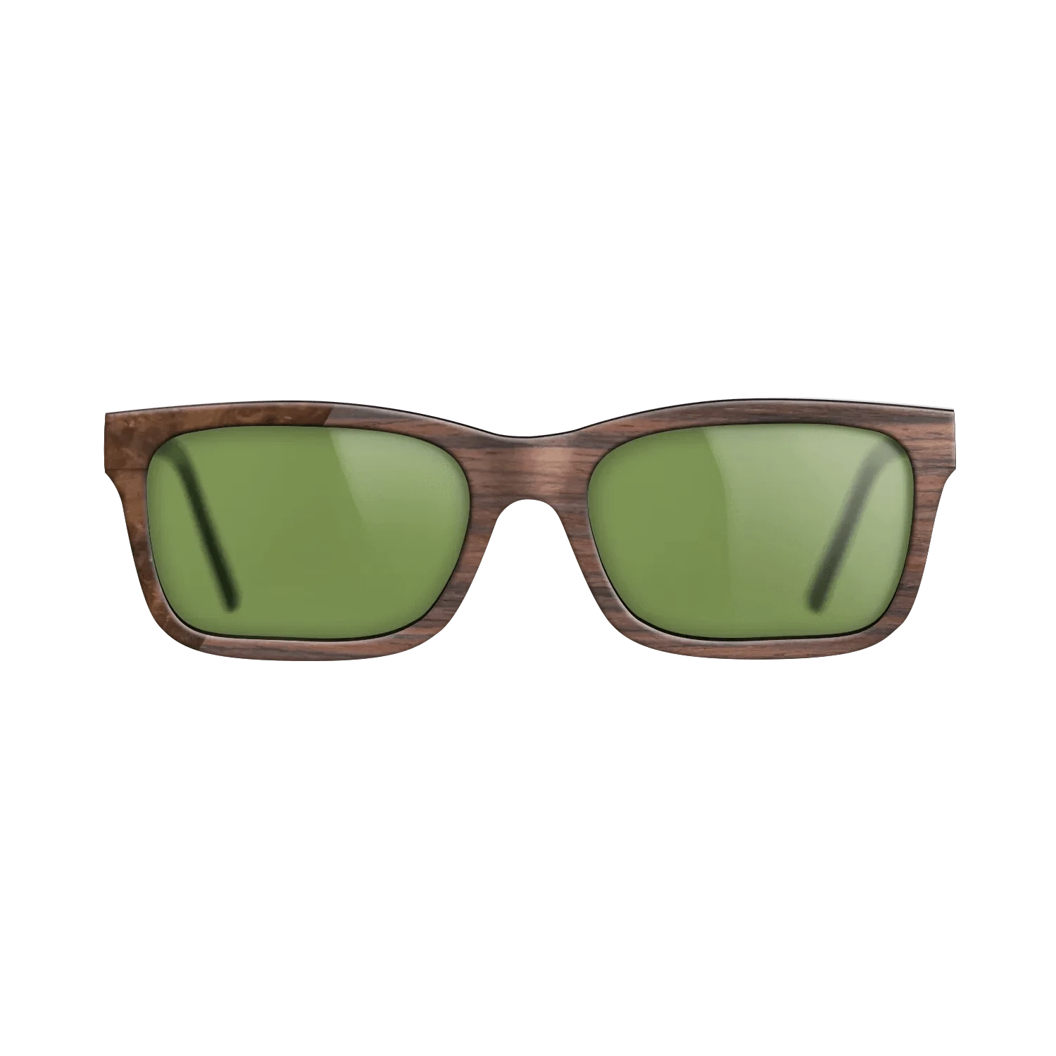 Rosewood Reconstituted,Walnut Burl: Binary - The Sage - Rectangle - SIRIS wood optic