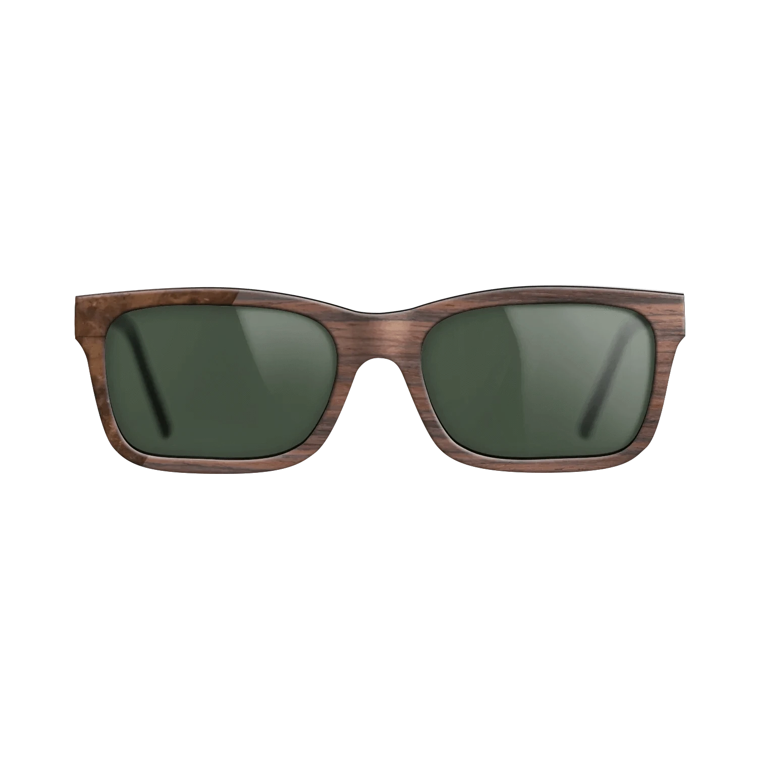 Rosewood Reconstituted,Walnut Burl: Binary - The Sage - Rectangle - SIRIS wood optic