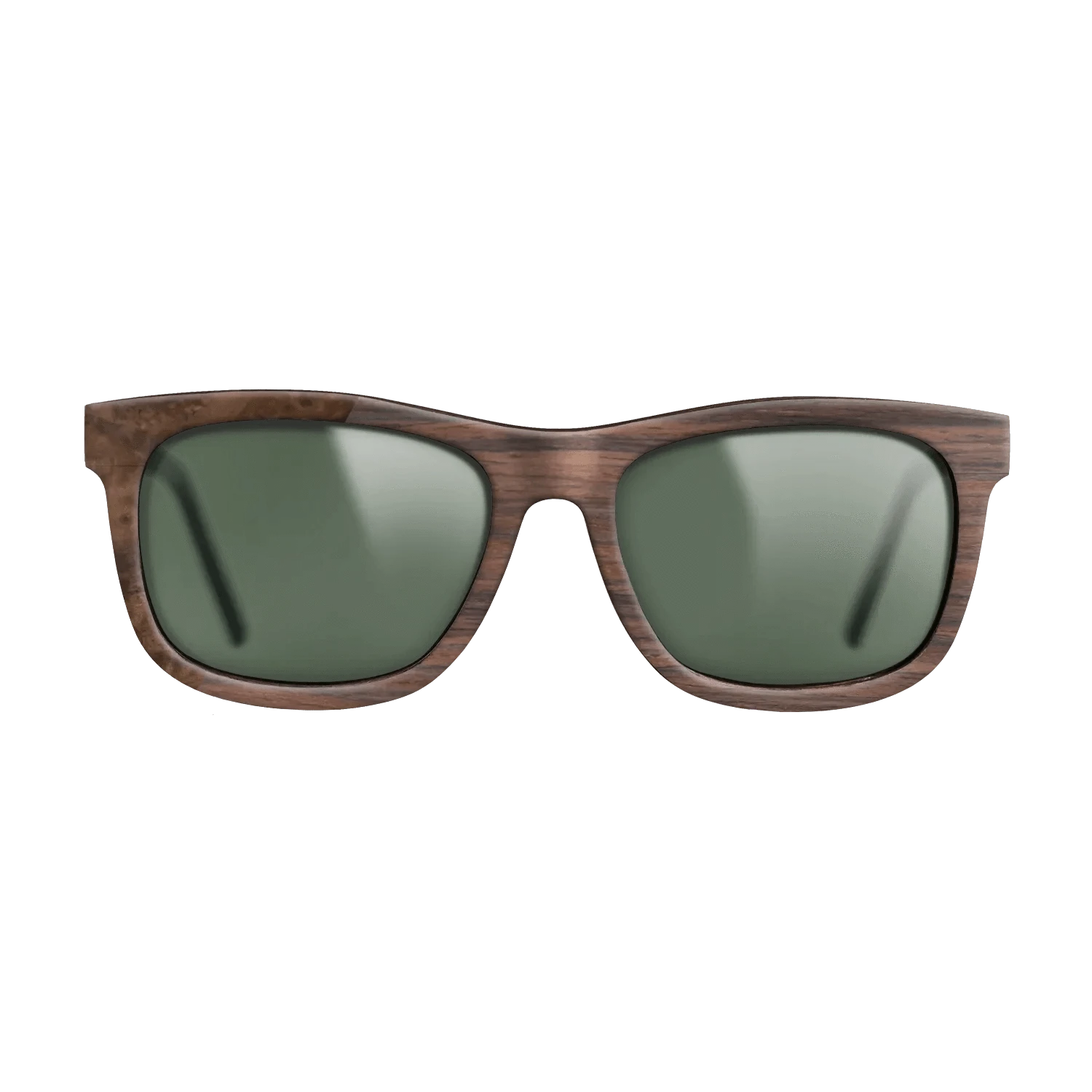 Rosewood Reconstituted,Walnut Burl: Binary - The Hero - Square - SIRIS wood optic