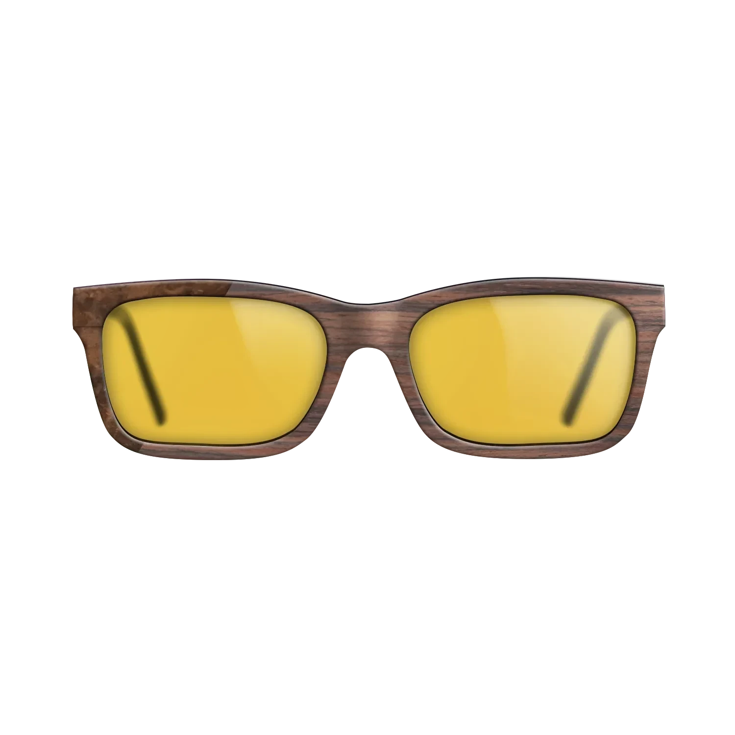 Rosewood Reconstituted,Walnut Burl: Binary - The Sage - Rectangle - SIRIS wood optic