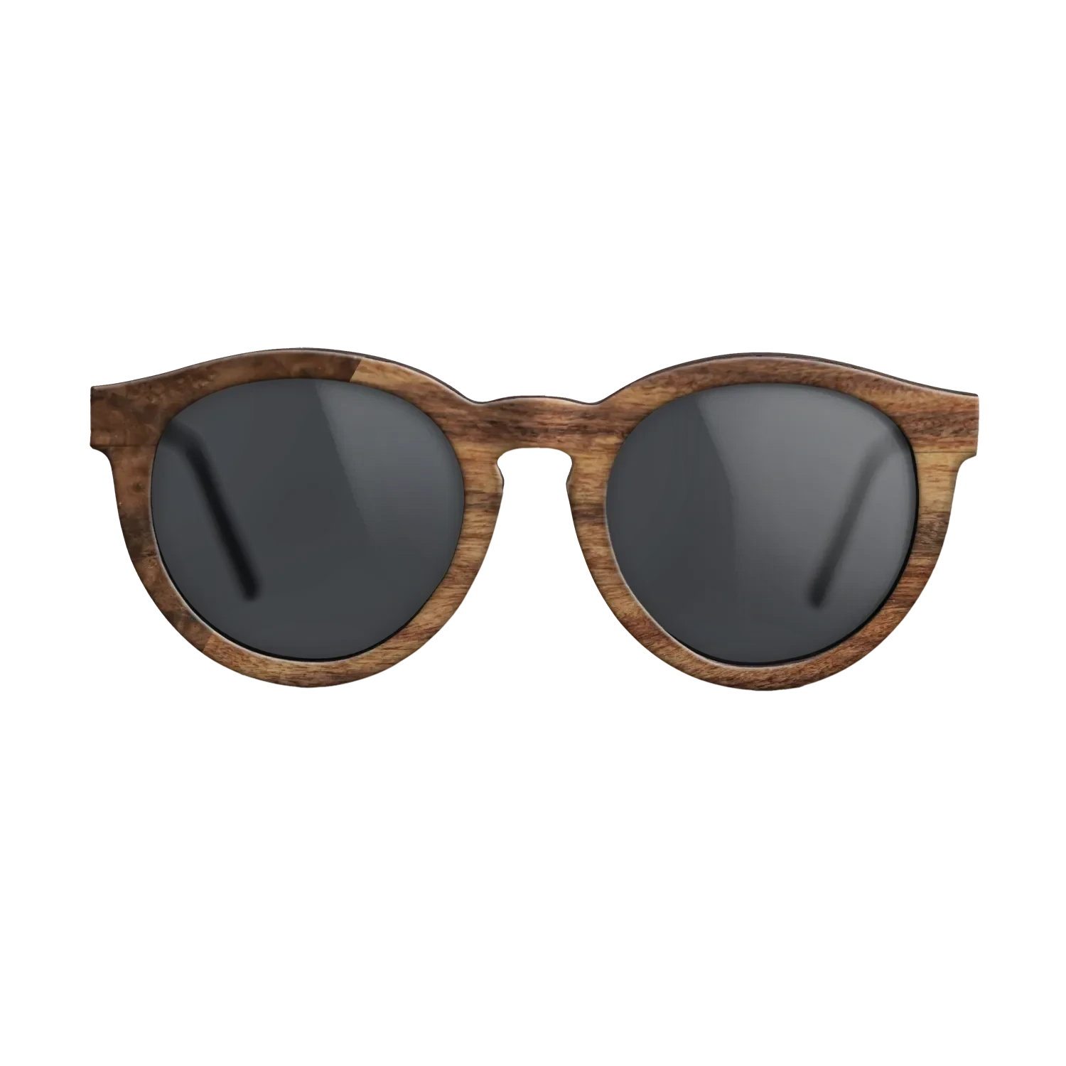 Walnut Burl,Santos Rosewood Light: Binary - The Rebel - Round - SIRIS wood optic