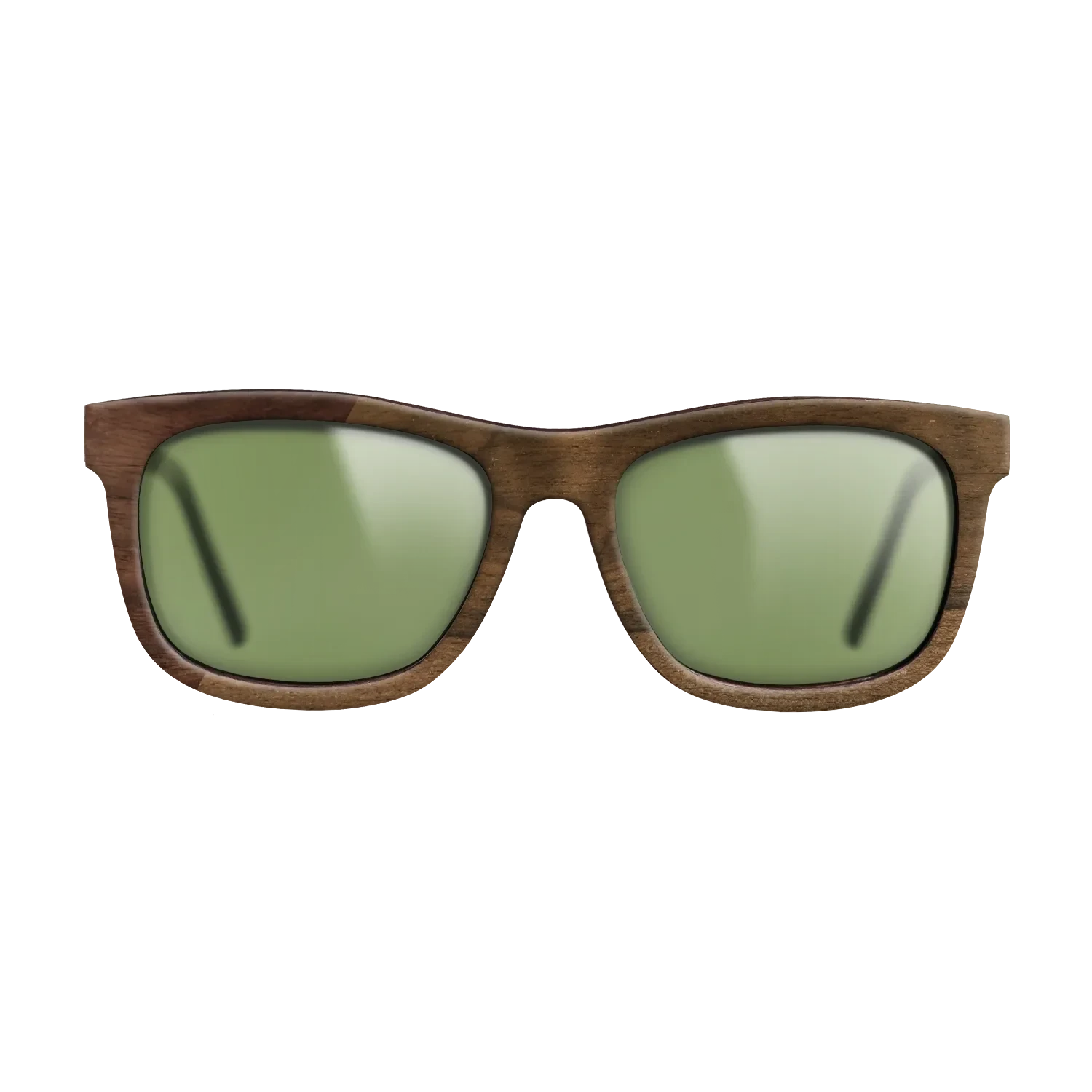 Ziricote Dark Quartered,Walnut Claro Dark: Binary - The Hero - Square - SIRIS wood optic