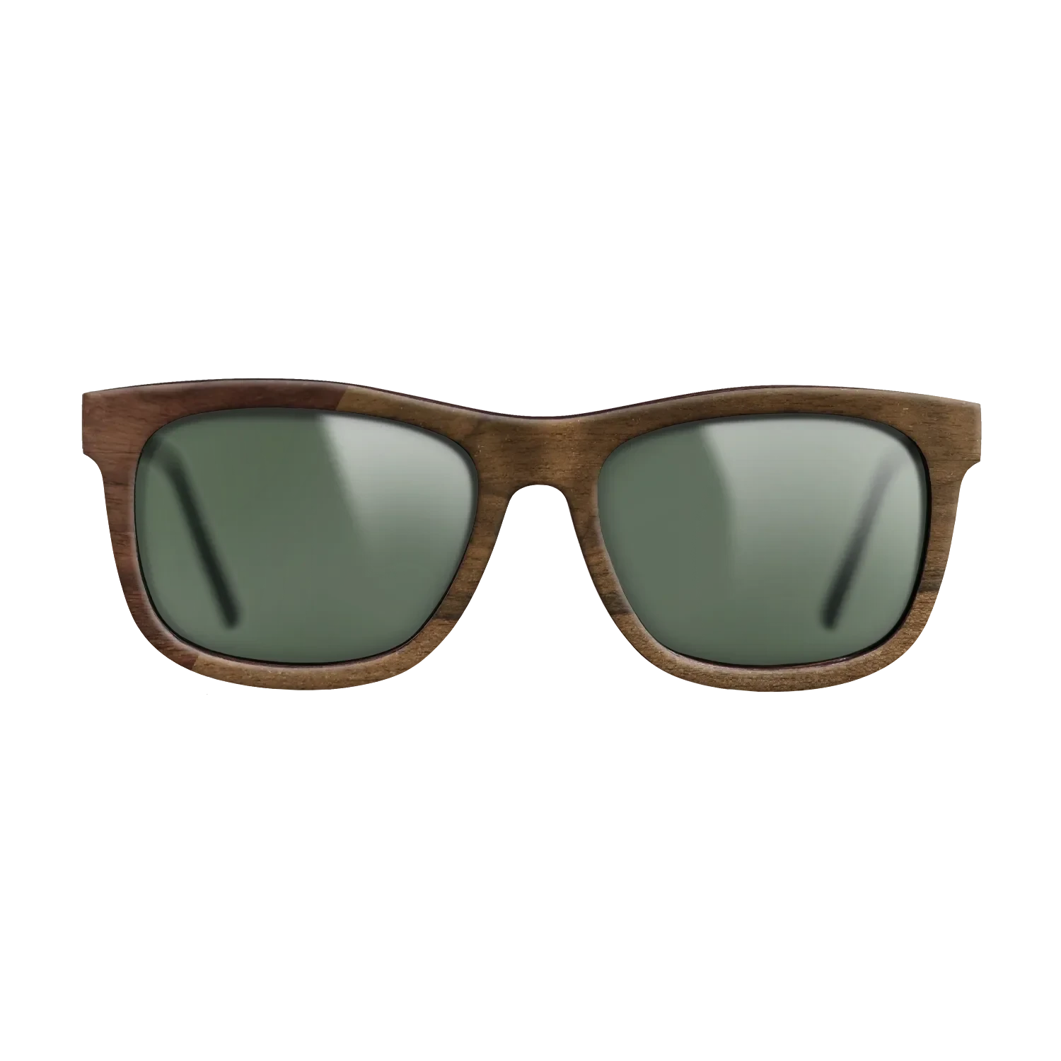 Ziricote Dark Quartered,Walnut Claro Dark: Binary - The Hero - Square - SIRIS wood optic