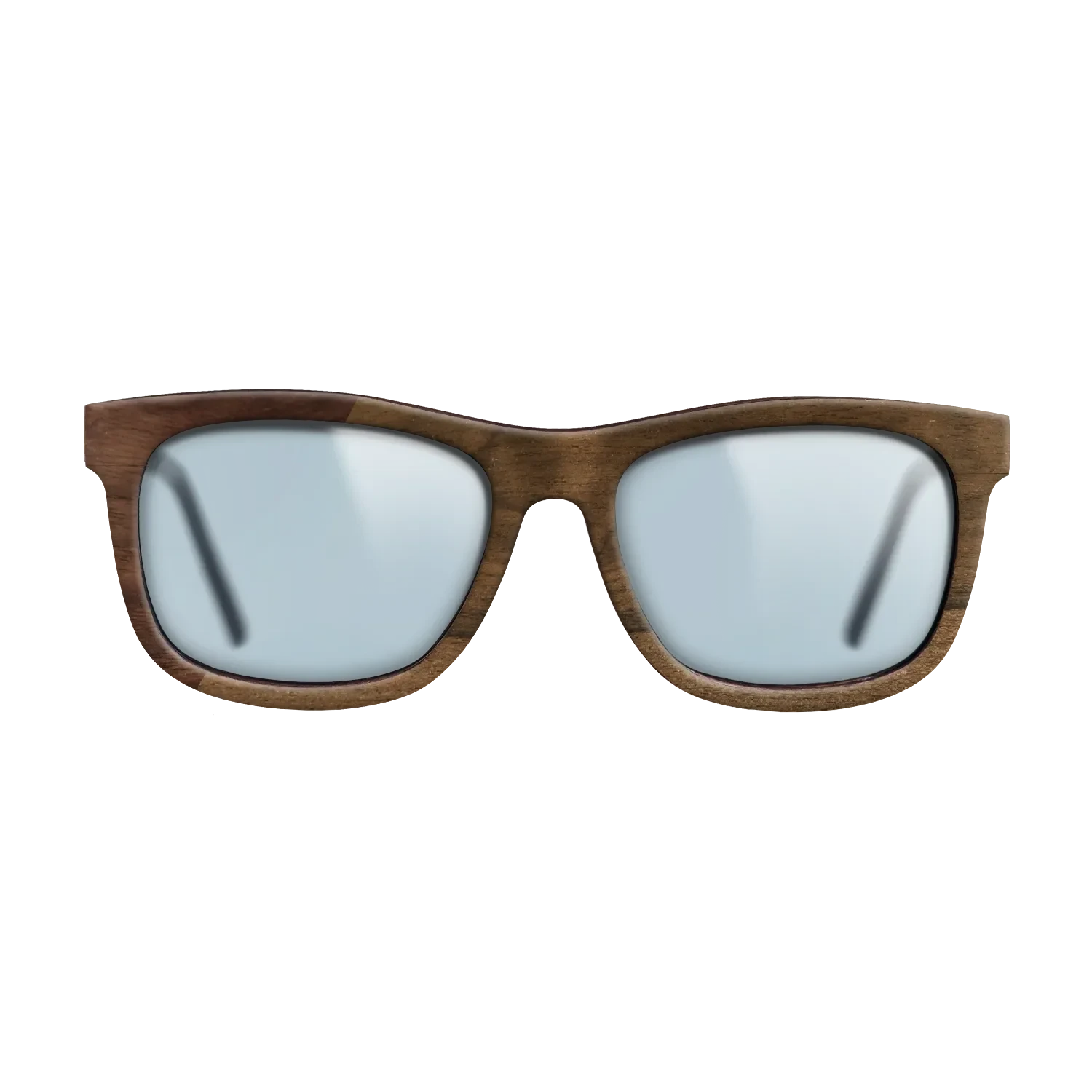 Ziricote Dark Quartered,Walnut Claro Dark: Binary - The Hero - Square - SIRIS wood optic