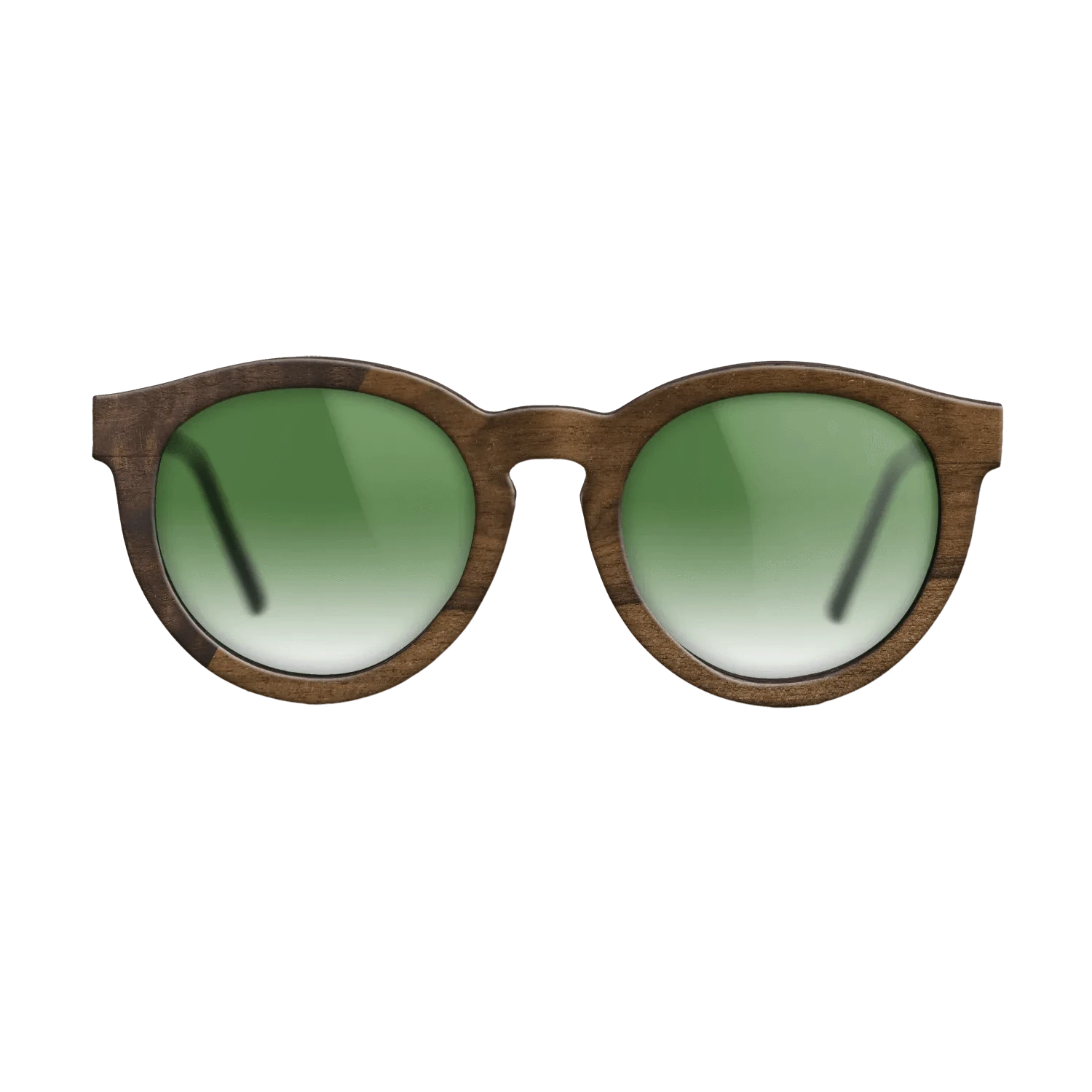 Ziricote Dark Quartered,Fumed Eucalyptus: Binary - The Rebel - Round - SIRIS wood optic
