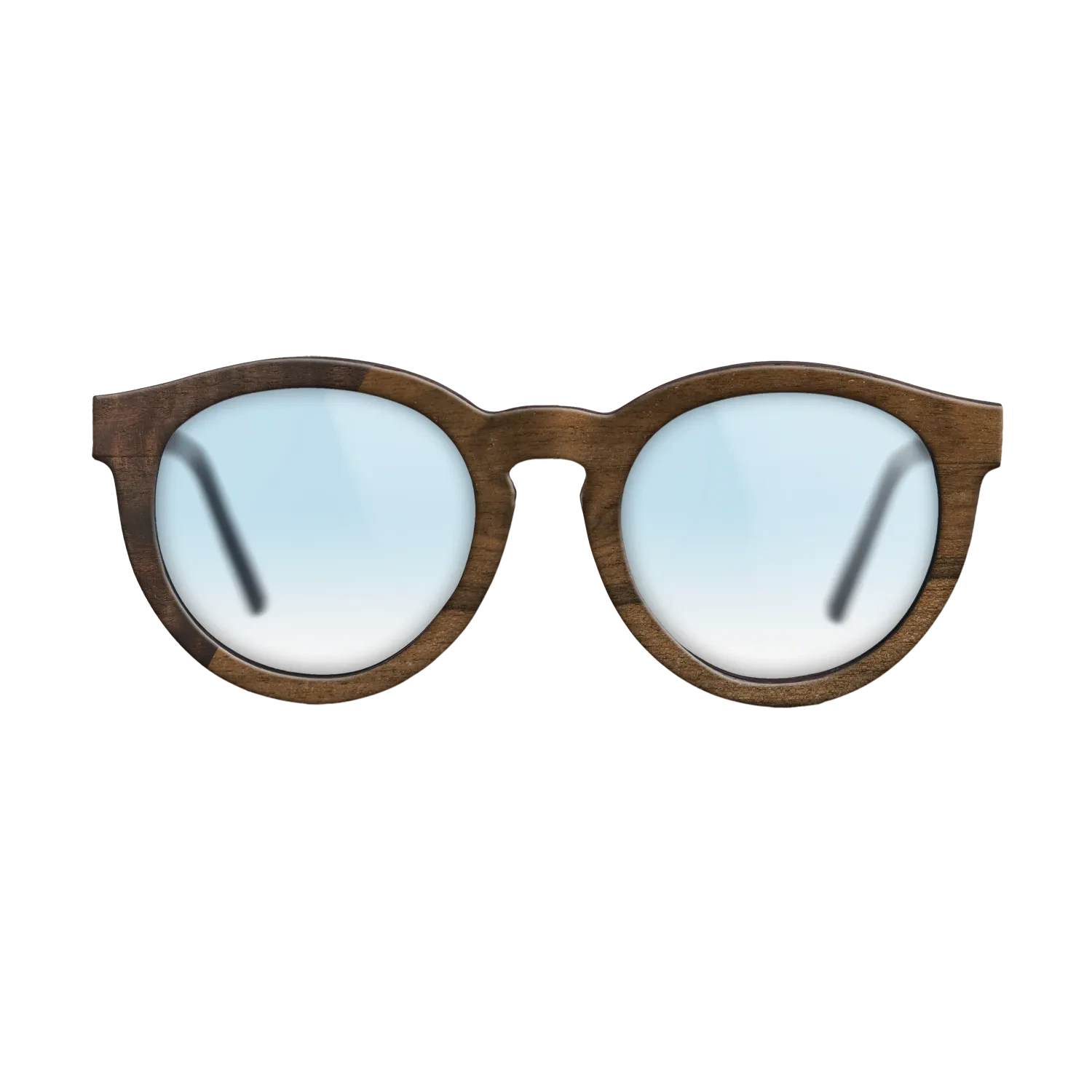 Ziricote Dark Quartered,Fumed Eucalyptus: Binary - The Rebel - Round - SIRIS wood optic