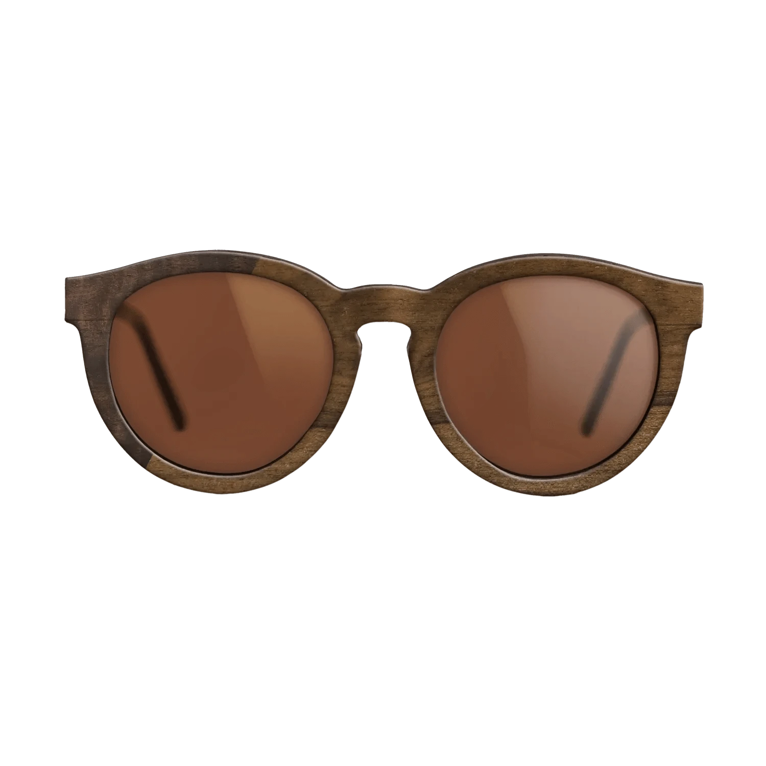 Ziricote Dark Quartered,Fumed Eucalyptus: Binary - The Rebel - Round - SIRIS wood optic