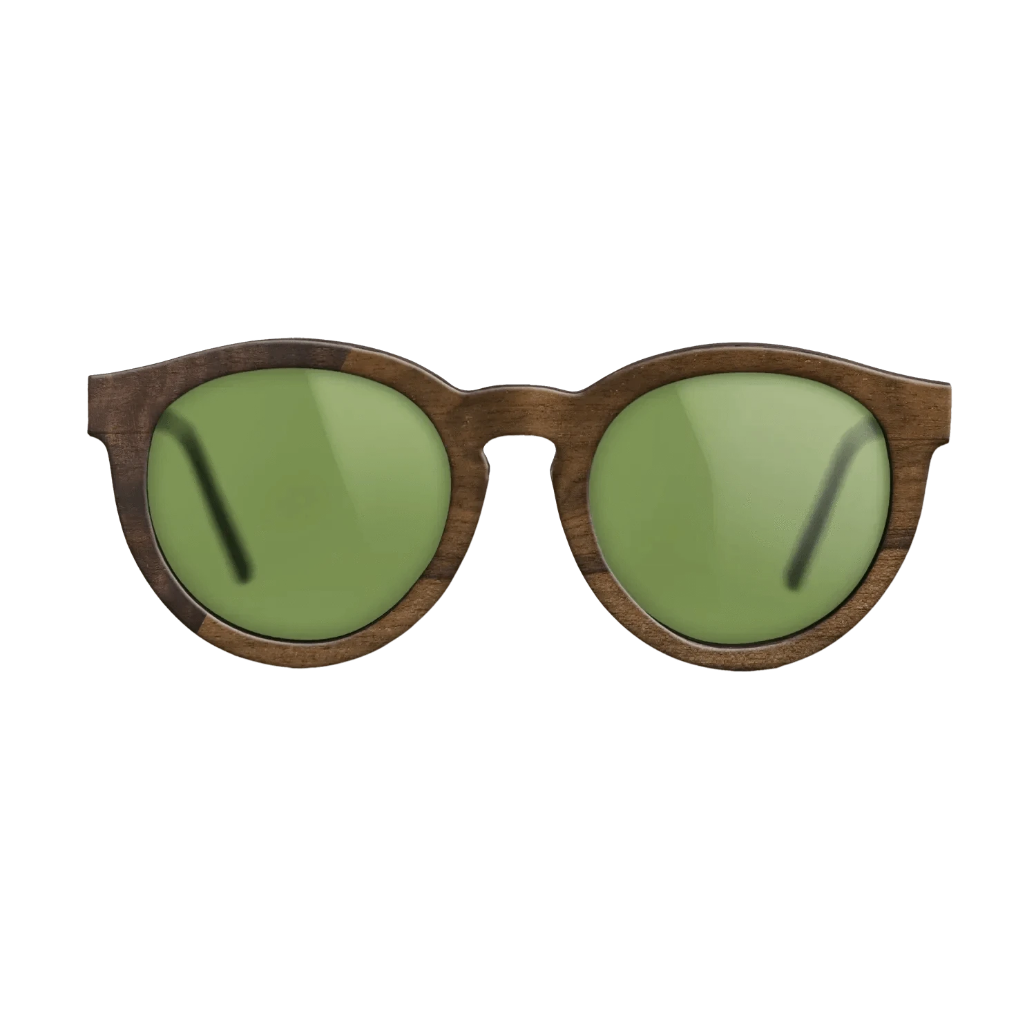 Ziricote Dark Quartered,Fumed Eucalyptus: Binary - The Rebel - Round - SIRIS wood optic