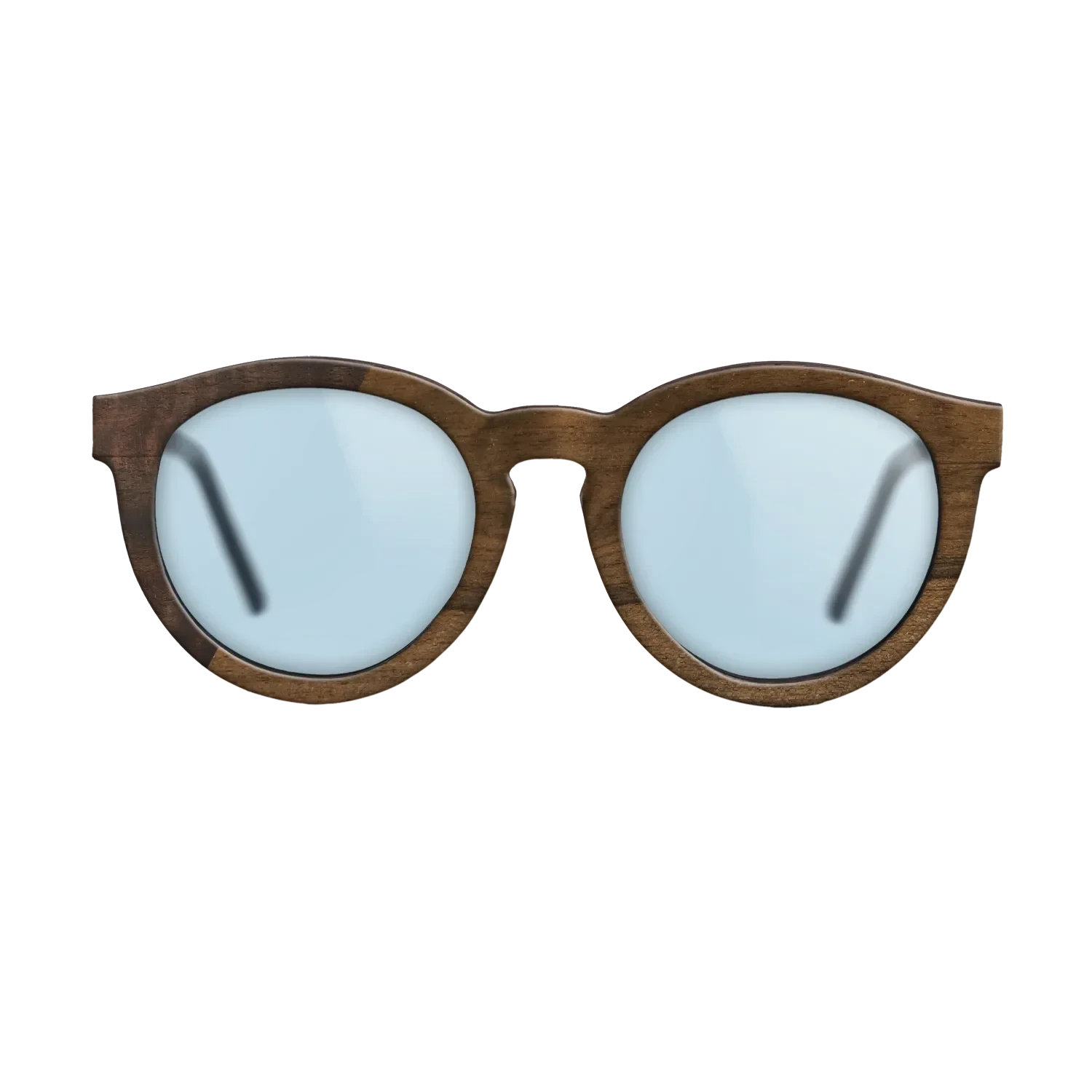 Ziricote Dark Quartered,Fumed Eucalyptus: Binary - The Rebel - Round - SIRIS wood optic