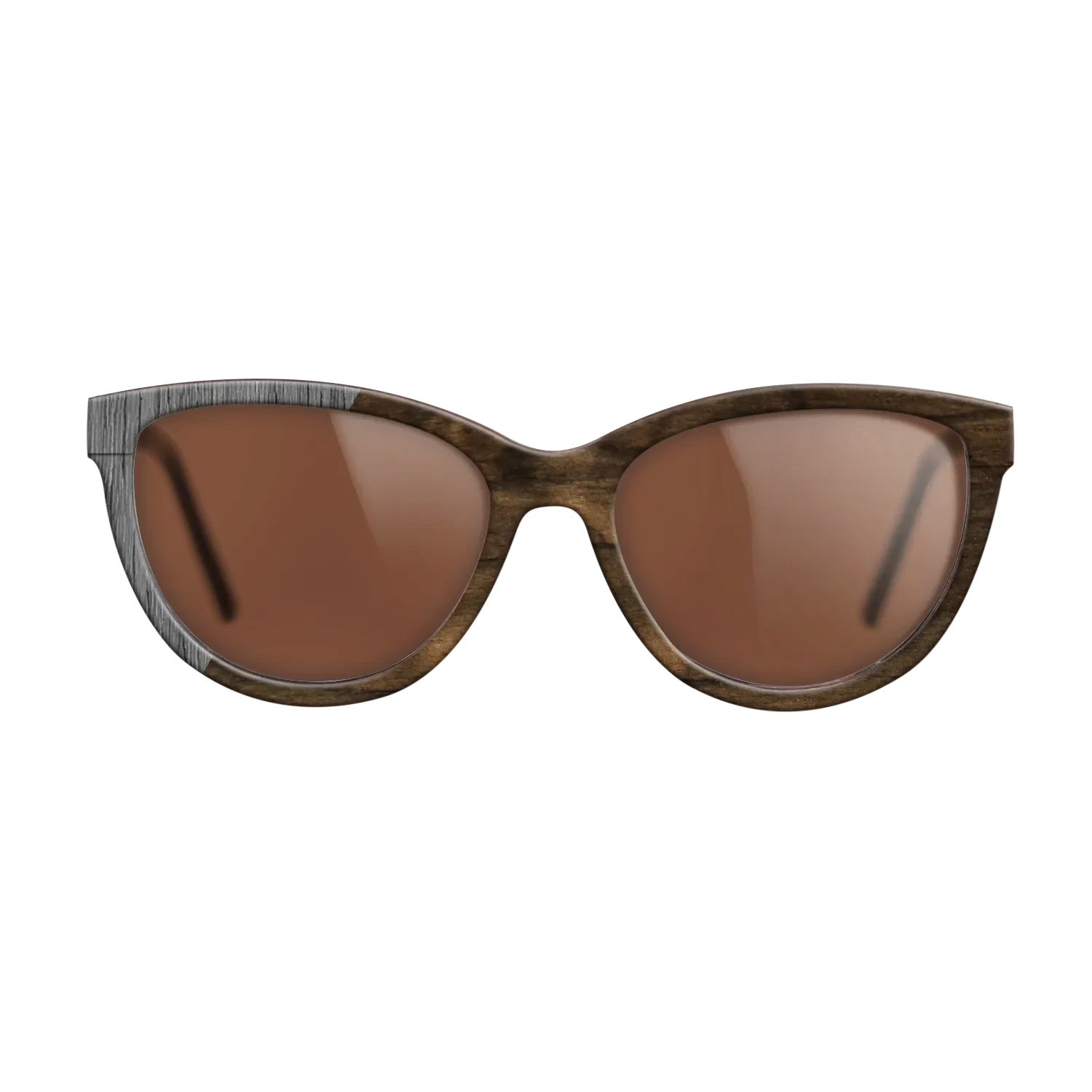 Ziricote Dark Quartered,Poplar Dyed: Grey: Binary - The Maiden - Cat - SIRIS wood optic