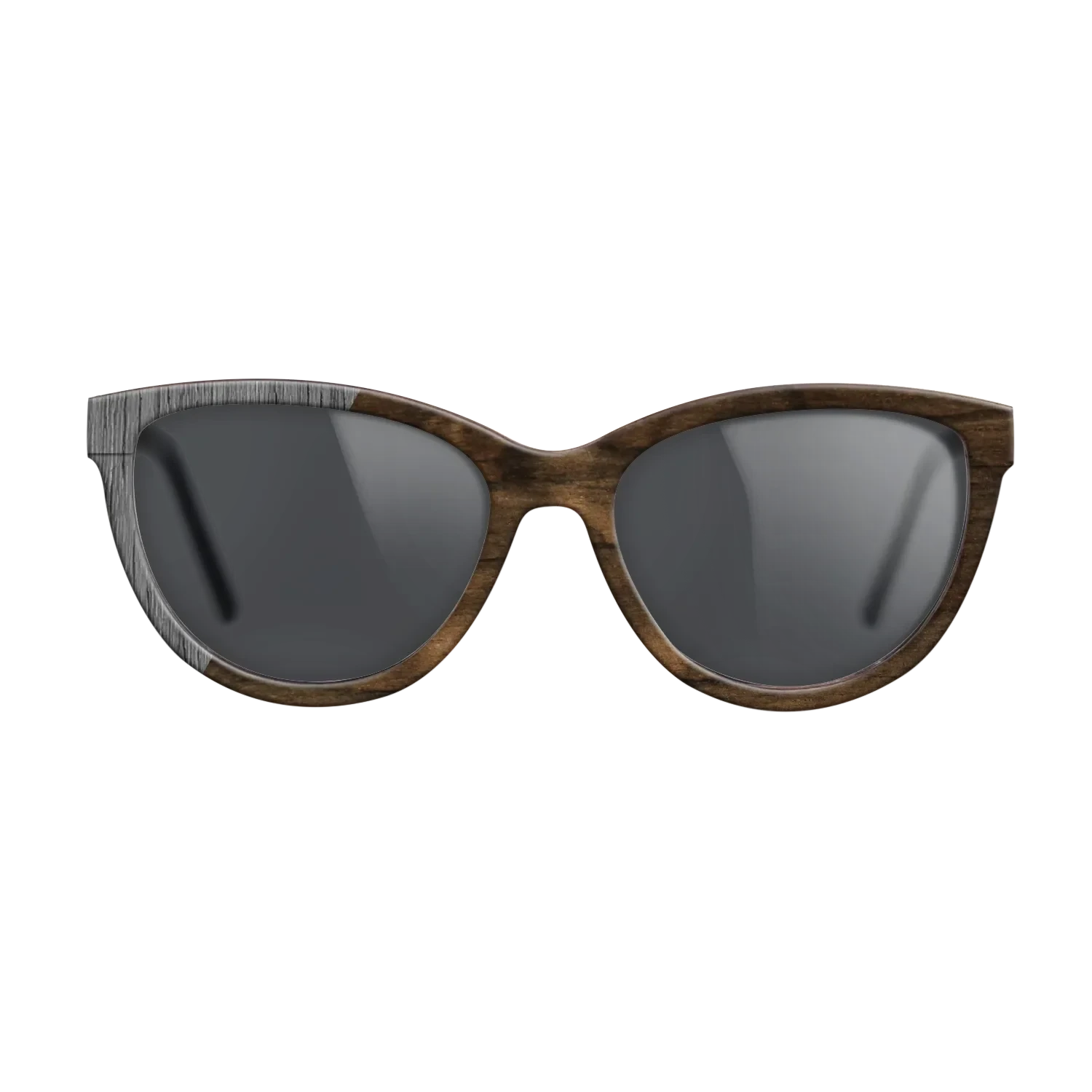 Ziricote Dark Quartered,Poplar Dyed: Grey: Binary - The Maiden - Cat - SIRIS wood optic