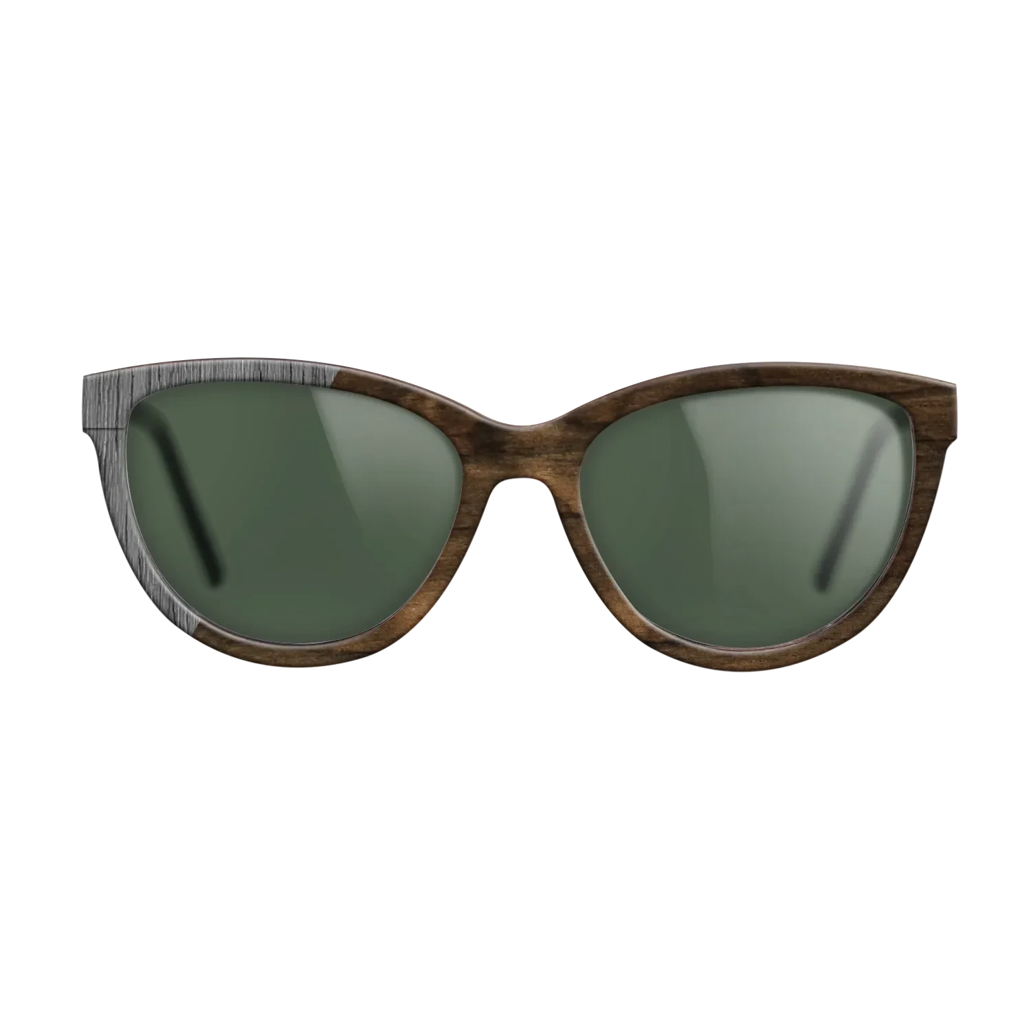 Ziricote Dark Quartered,Poplar Dyed: Grey: Binary - The Maiden - Cat - SIRIS wood optic