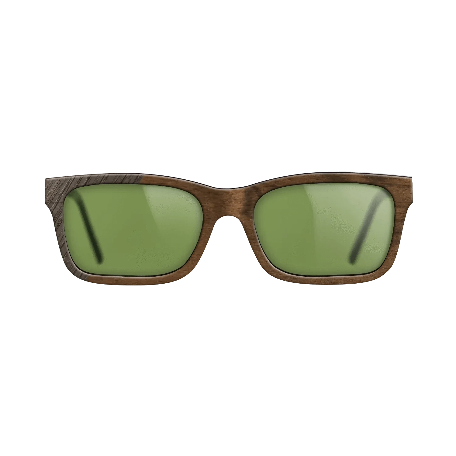 Ziricote Dark Quartered,Fumed Oak: Binary - The Sage - Rectangle - SIRIS wood optic