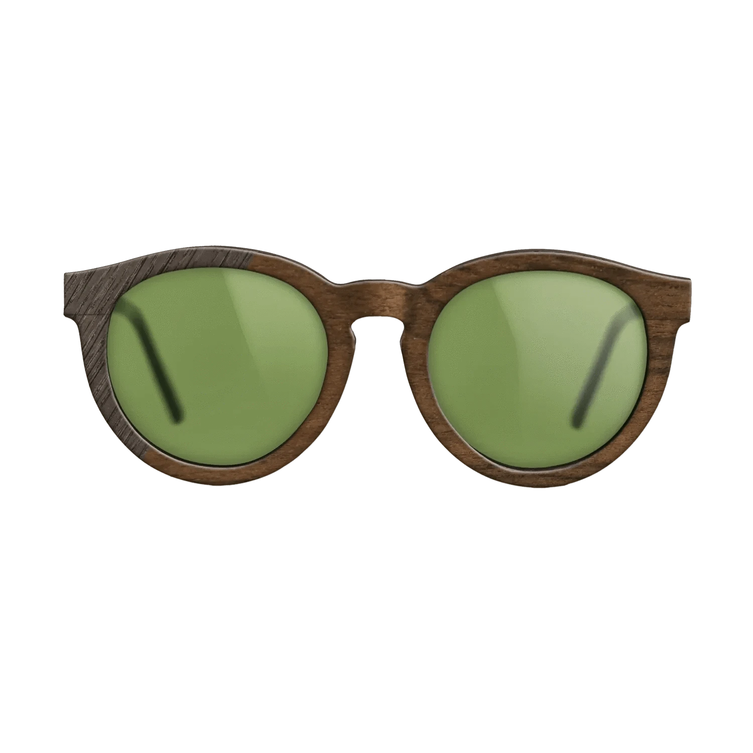 Ziricote Dark Quartered,Fumed Oak: Binary - The Rebel - Round - SIRIS wood optic