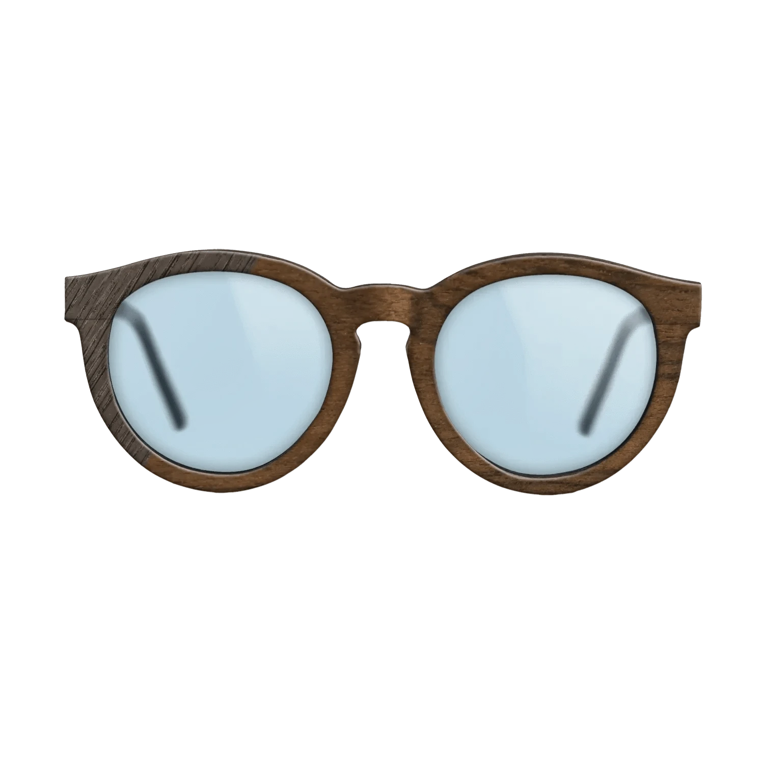 Ziricote Dark Quartered,Fumed Oak: Binary - The Rebel - Round - SIRIS wood optic
