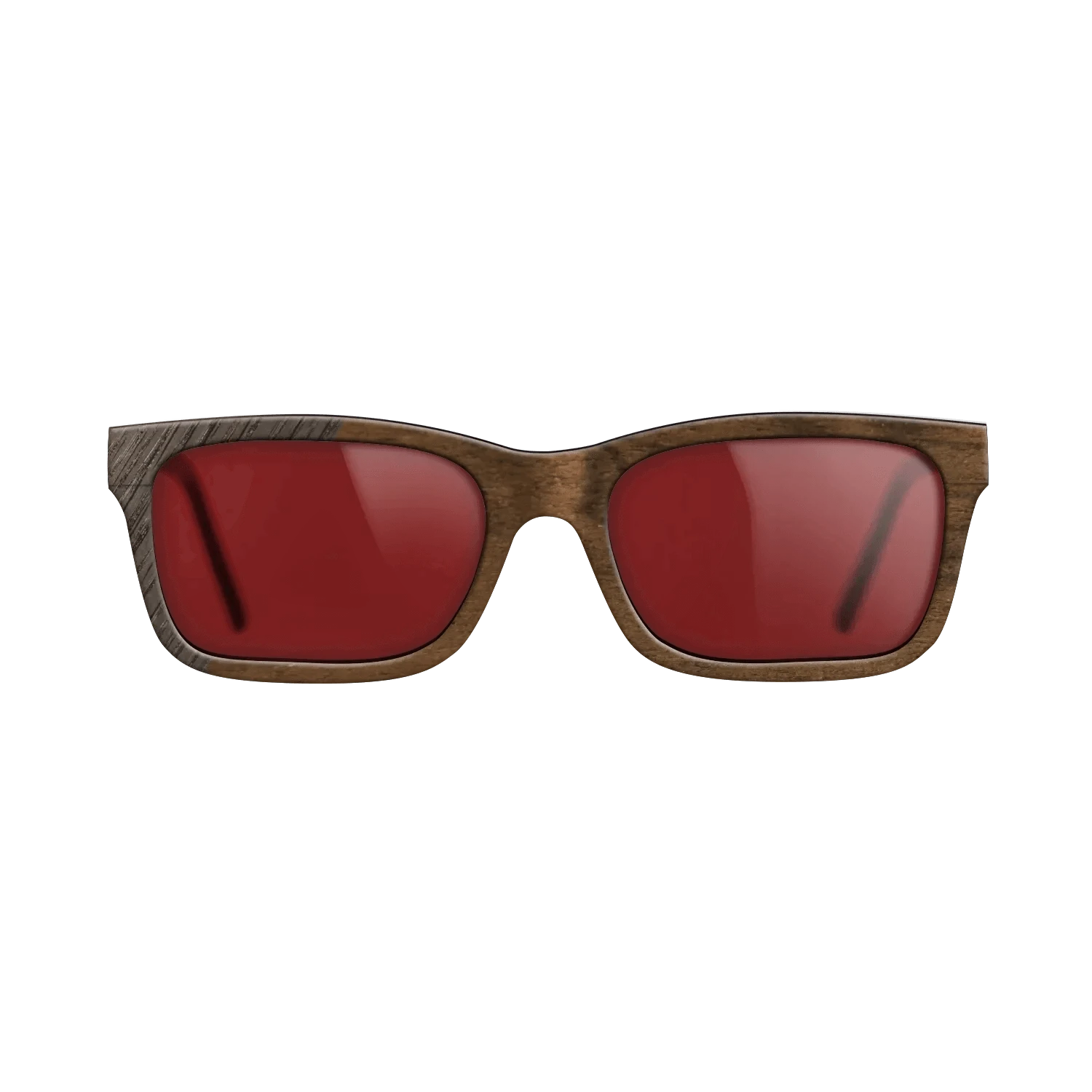 Ziricote Dark Quartered,Fumed Oak: Binary - The Sage - Rectangle - SIRIS wood optic