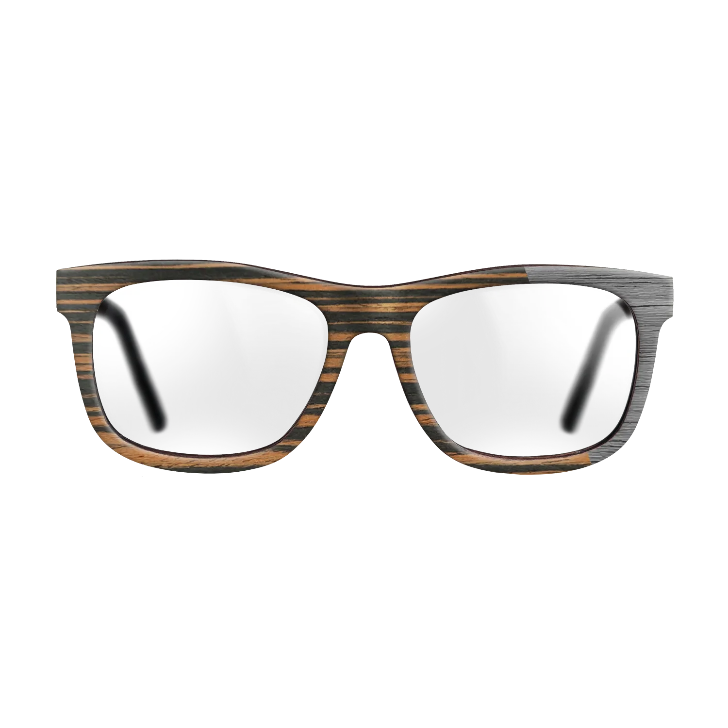 Italian Ebony Angled Grey Poplar - The Hero - Square - 2126- Noir - SIRIS wood optic