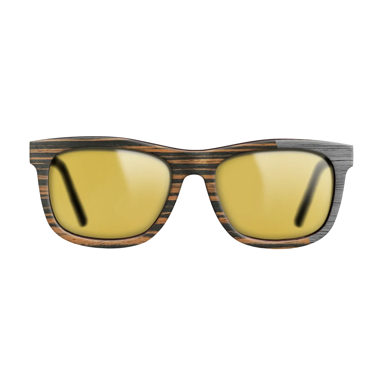Italian Ebony Angled Grey Poplar - The Hero - Square - 2126- Noir - SIRIS wood optic