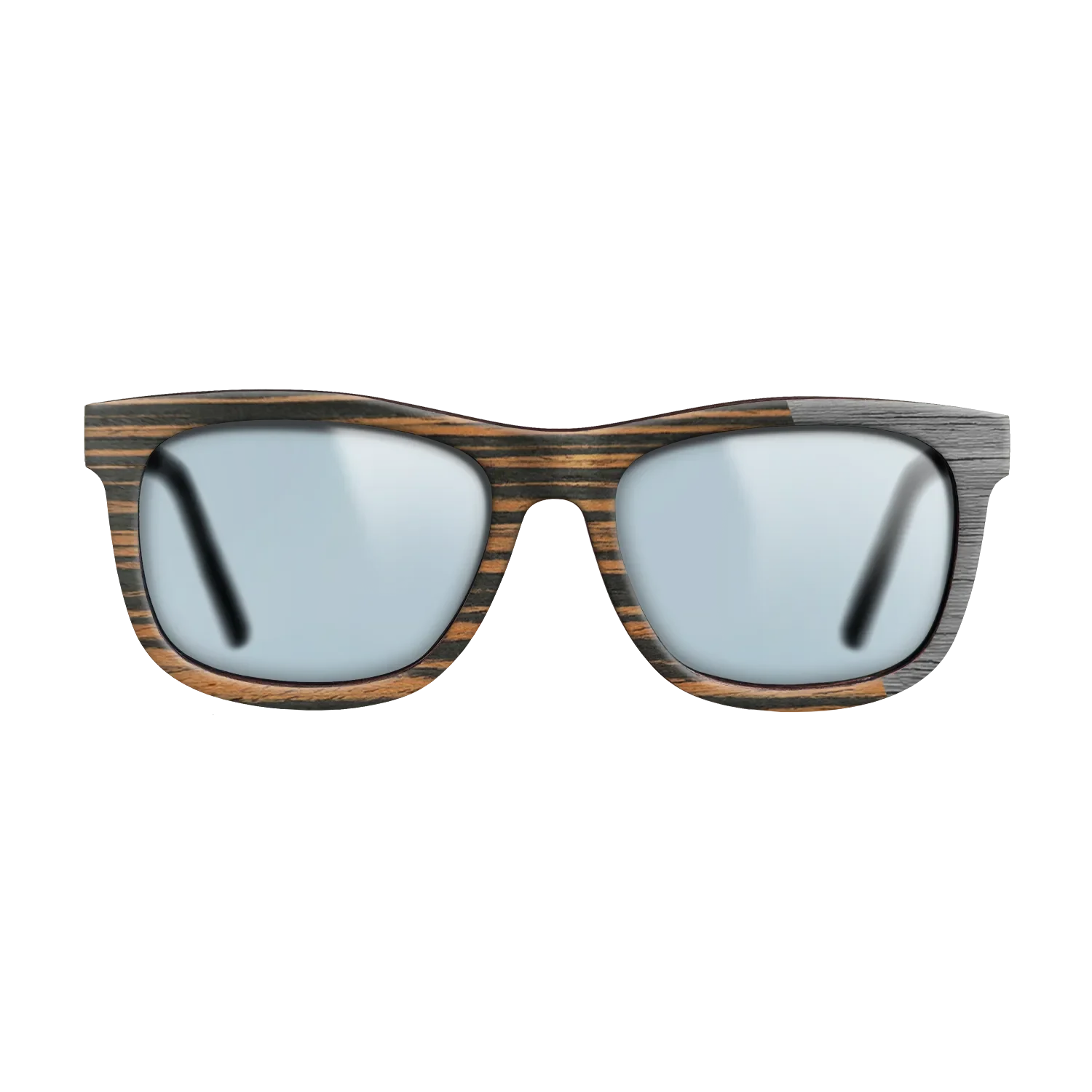 Italian Ebony Angled Grey Poplar - The Hero - Square - 2126- Noir - SIRIS wood optic