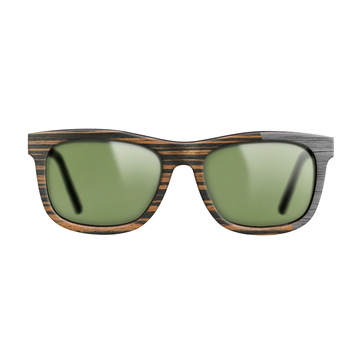 Italian Ebony Angled Grey Poplar - The Hero - Square - 2126- Noir - SIRIS wood optic