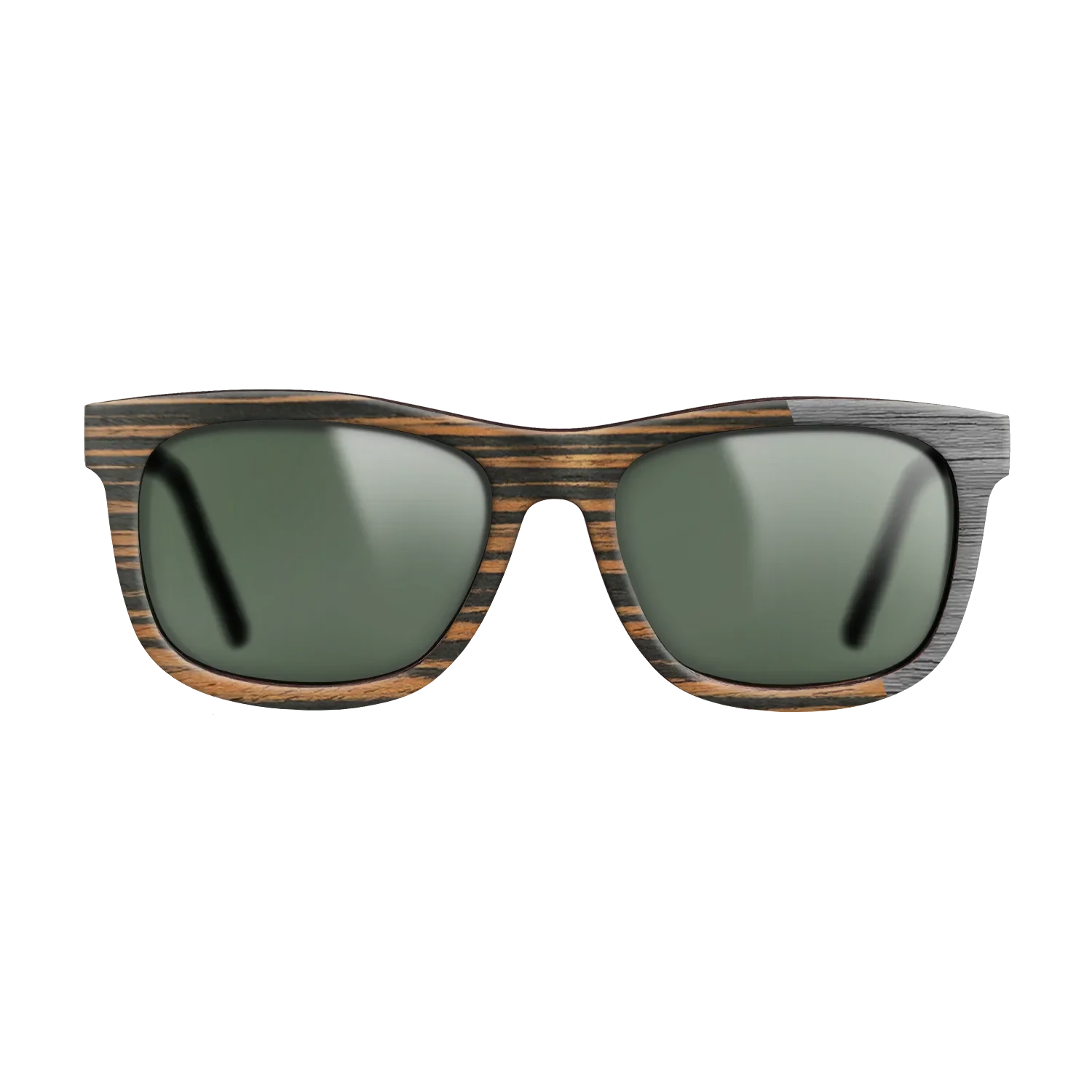 Italian Ebony Angled Grey Poplar - The Hero - Square - 2126- Noir - SIRIS wood optic