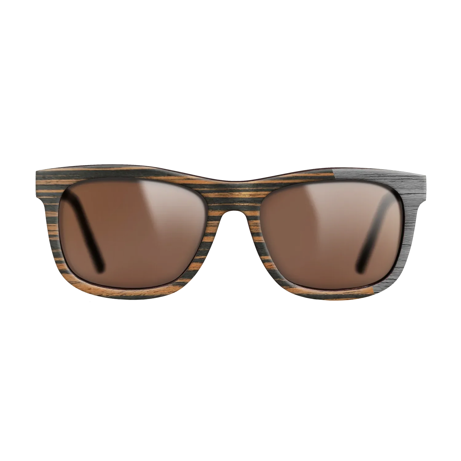 Italian Ebony Angled Grey Poplar - The Hero - Square - 2126- Noir - SIRIS wood optic