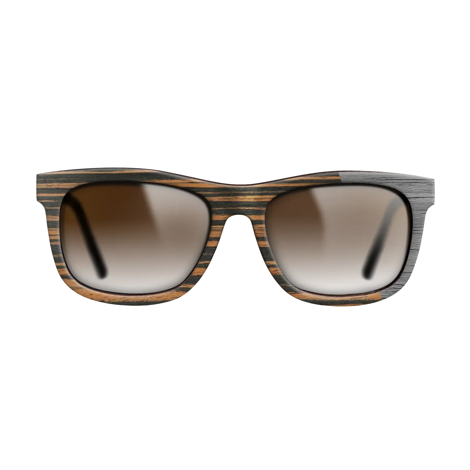 Italian Ebony Angled Grey Poplar - The Hero - Square - 2126- Noir - SIRIS wood optic