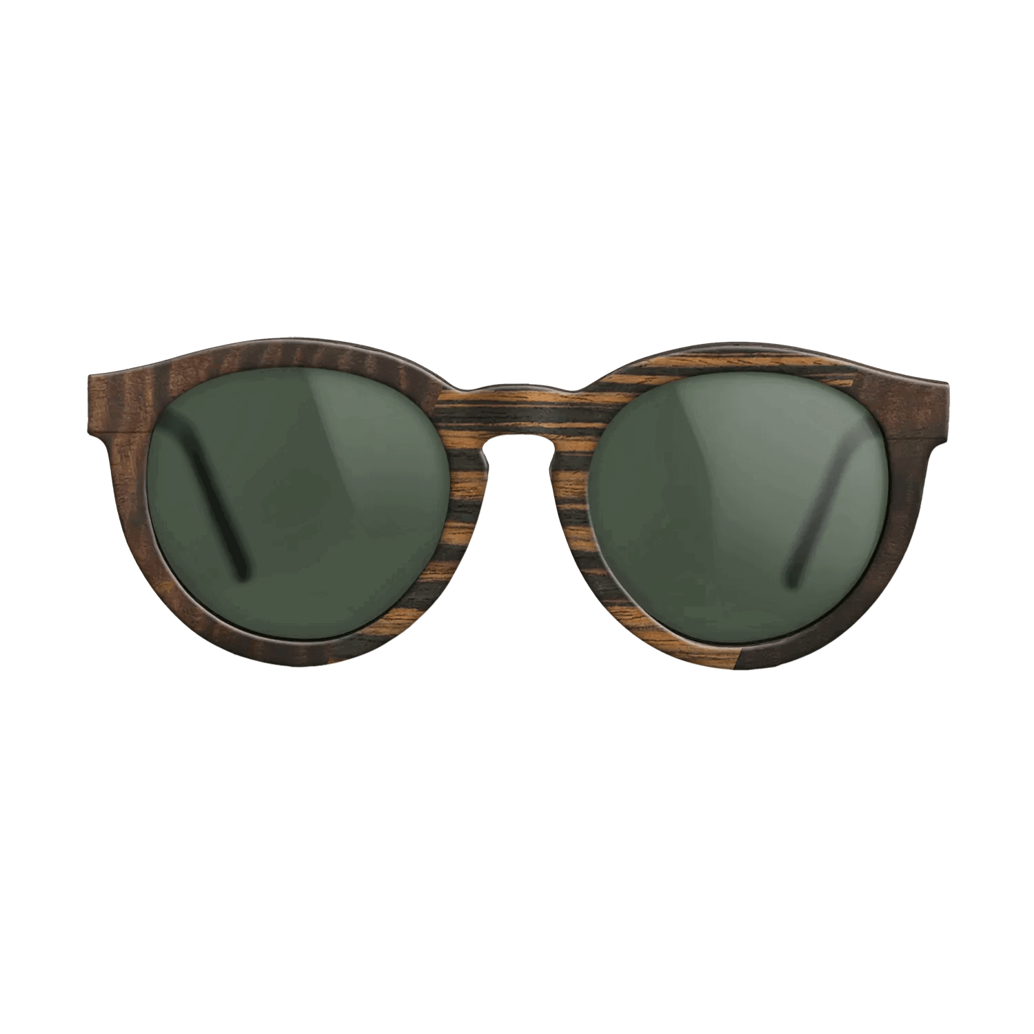 Italian Ebony,Fumed Eucalyptus,Kingwood: Angle Cut - The Rebel - Round - 1267 - SIRIS wood optic