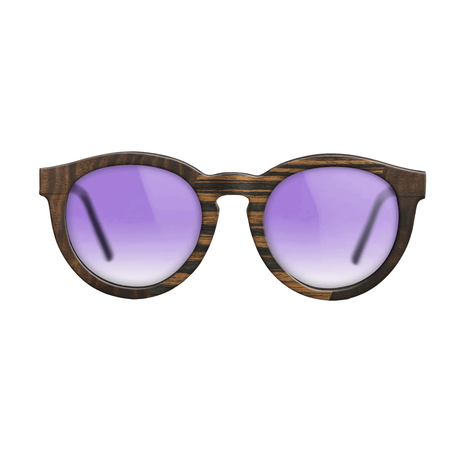Italian Ebony,Fumed Eucalyptus,Kingwood: Angle Cut - The Rebel - Round - 1267 - SIRIS wood optic