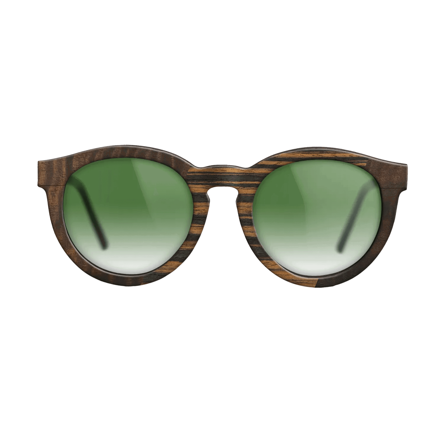 Italian Ebony,Fumed Eucalyptus,Kingwood: Angle Cut - The Rebel - Round - 1267 - SIRIS wood optic