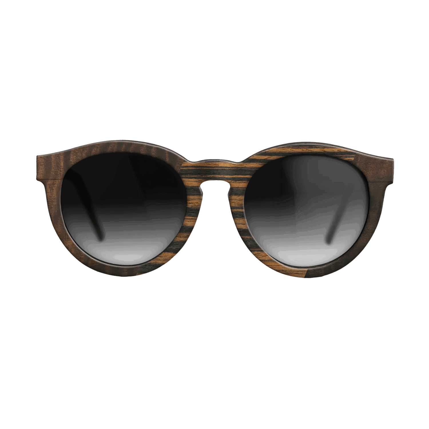 Italian Ebony,Fumed Eucalyptus,Kingwood: Angle Cut - The Rebel - Round - 1267 - SIRIS wood optic