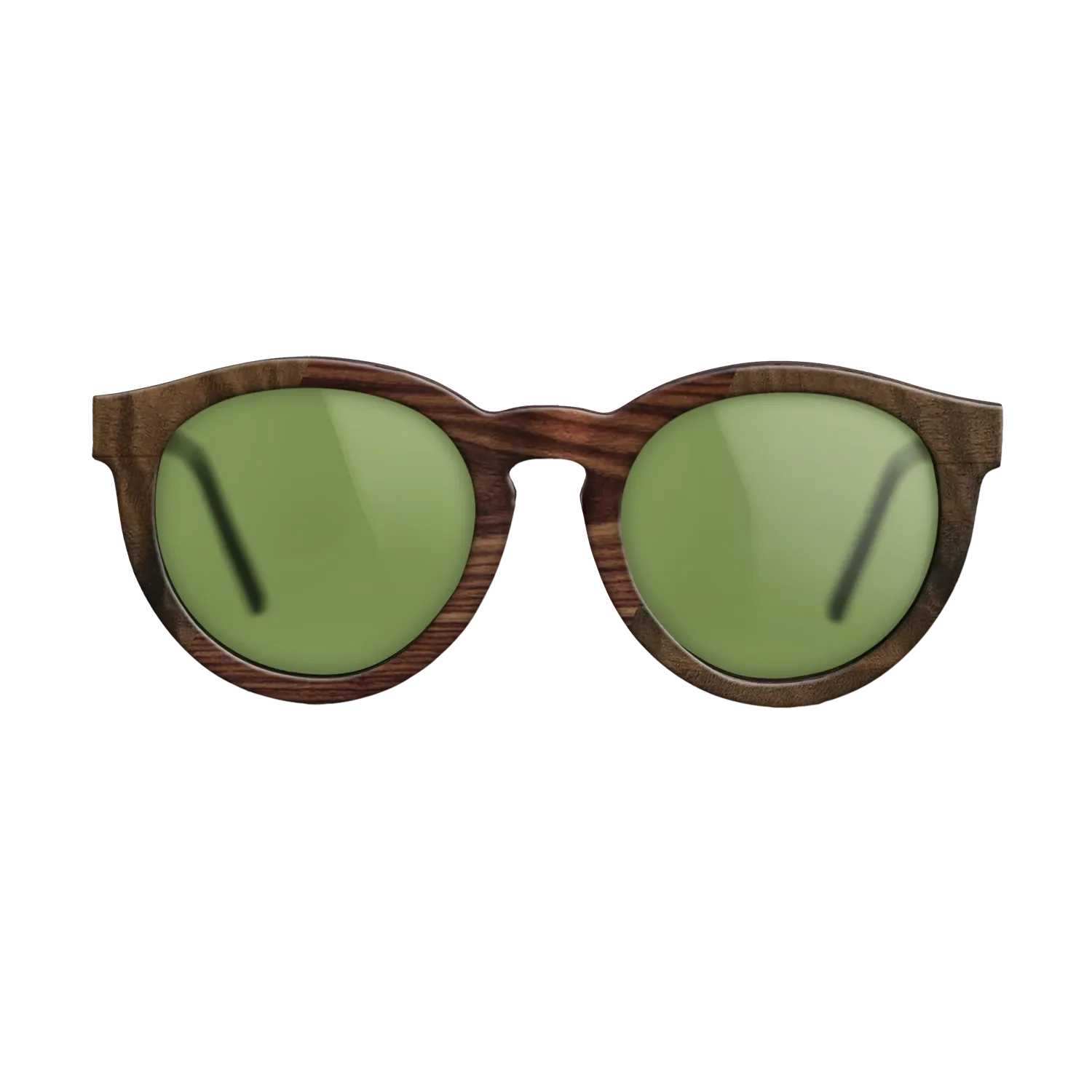 Italian Ebony,Fumed Eucalyptus,Kingwood,Koa: Angle Cut - The Rebel - Round - 1146 - SIRIS wood optic