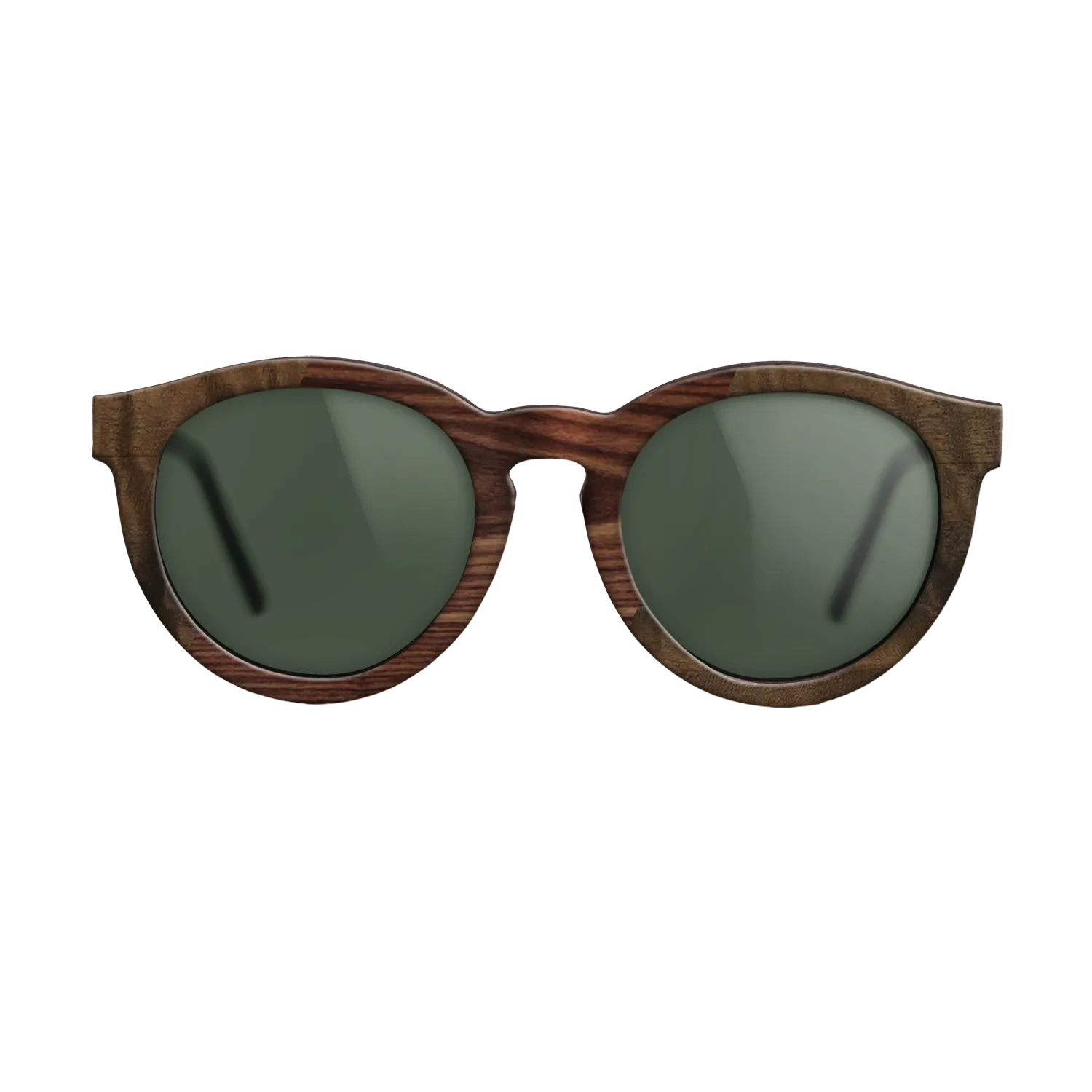 Italian Ebony,Fumed Eucalyptus,Kingwood,Koa: Angle Cut - The Rebel - Round - 1146 - SIRIS wood optic