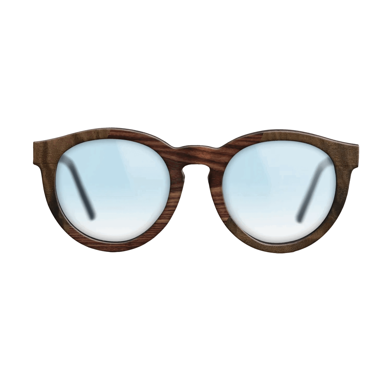 Italian Ebony,Fumed Eucalyptus,Kingwood,Koa: Angle Cut - The Rebel - Round - 1146 - SIRIS wood optic