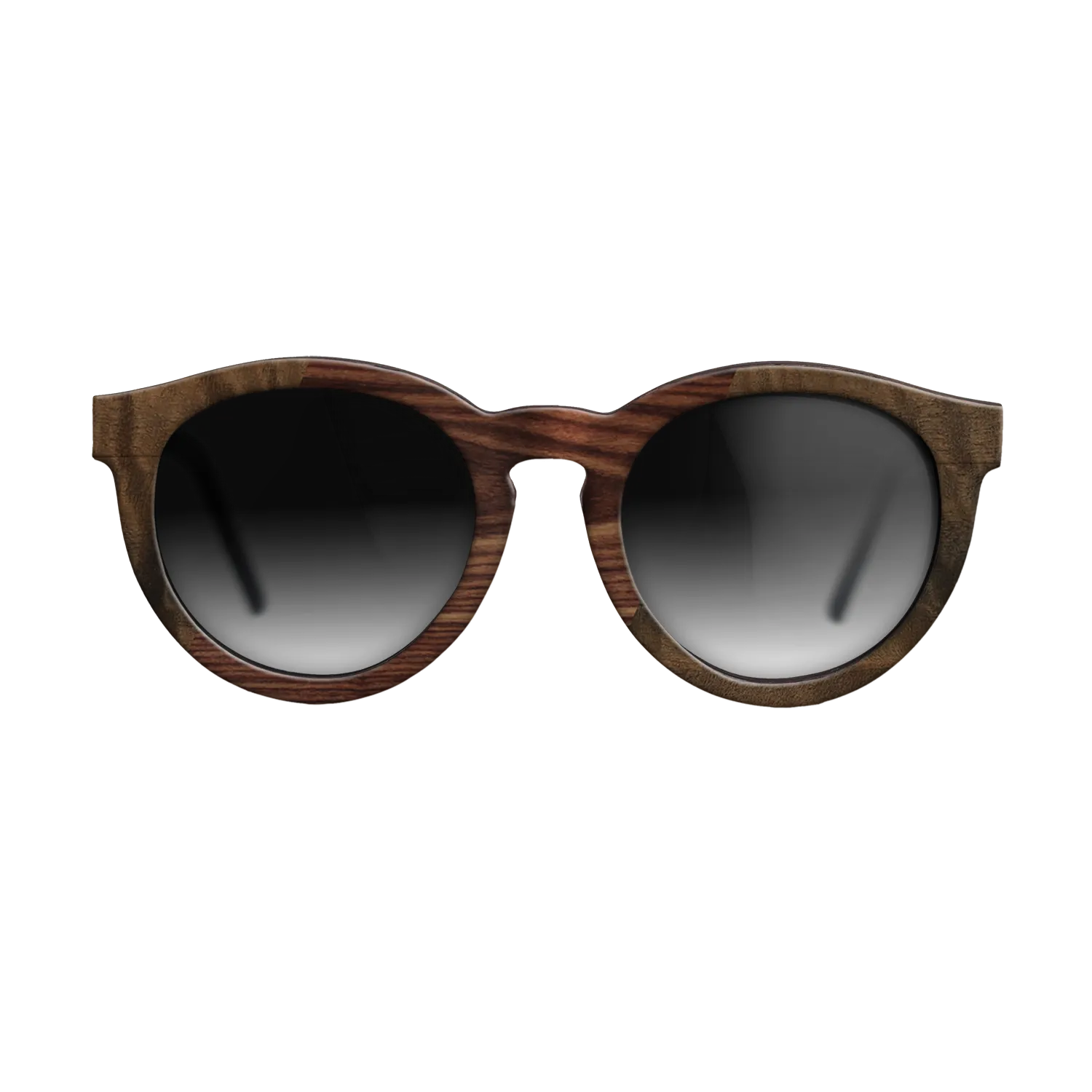 Italian Ebony,Fumed Eucalyptus,Kingwood,Koa: Angle Cut - The Rebel - Round - 1146 - SIRIS wood optic