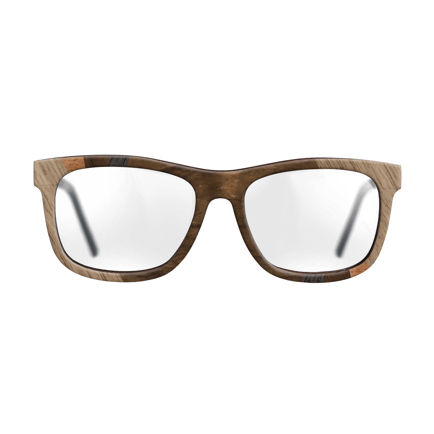 Italian Ebony,Fumed Oak,Koa,Ziricote Dark Quartered,Walnut Claro Light: Fractal - The Hero - Square - SIRIS wood optic