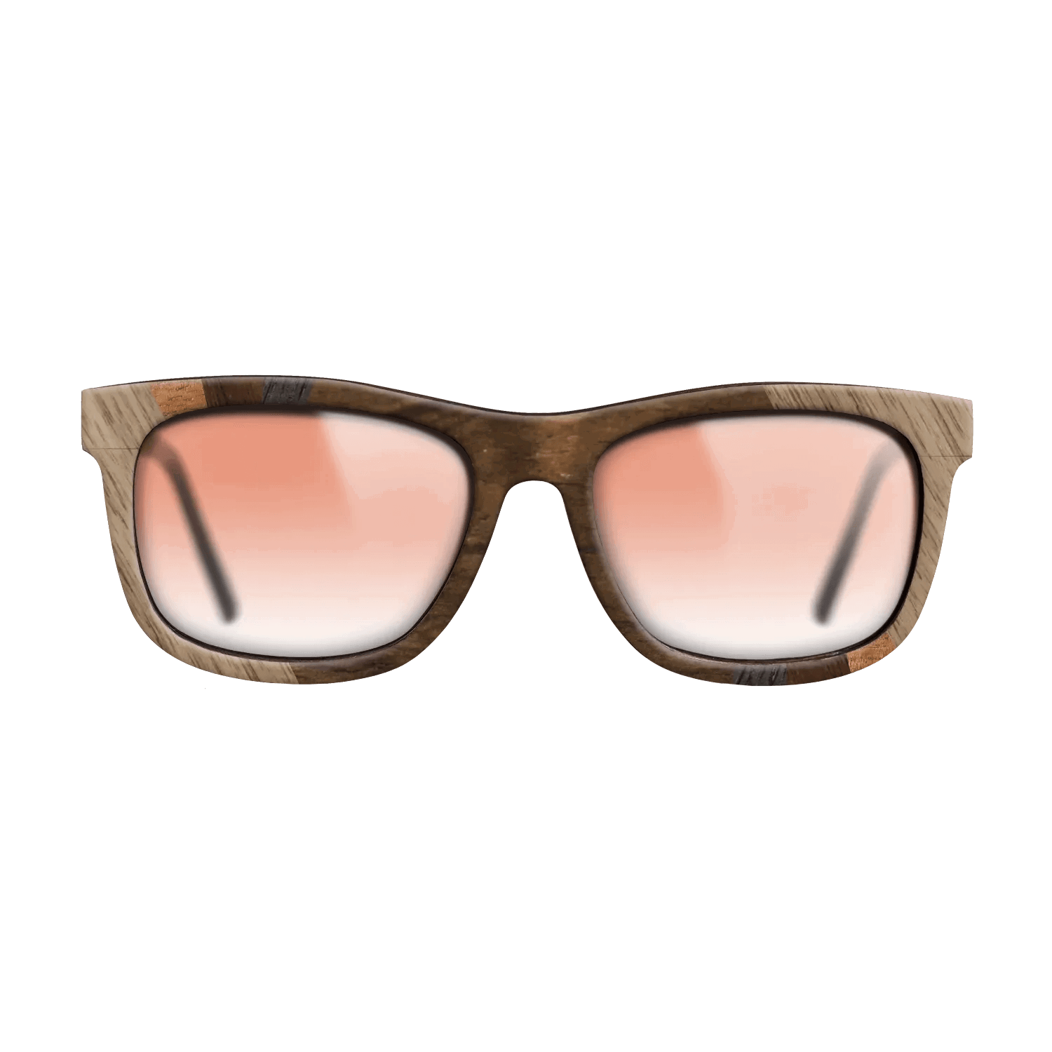 Italian Ebony,Fumed Oak,Koa,Ziricote Dark Quartered,Walnut Claro Light: Fractal - The Hero - Square - SIRIS wood optic