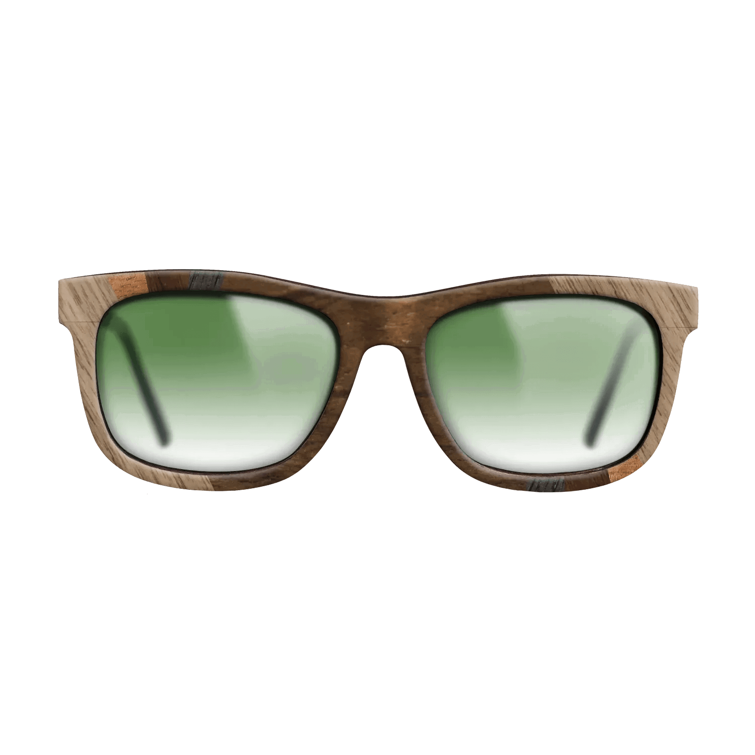 Italian Ebony,Fumed Oak,Koa,Ziricote Dark Quartered,Walnut Claro Light: Fractal - The Hero - Square - SIRIS wood optic
