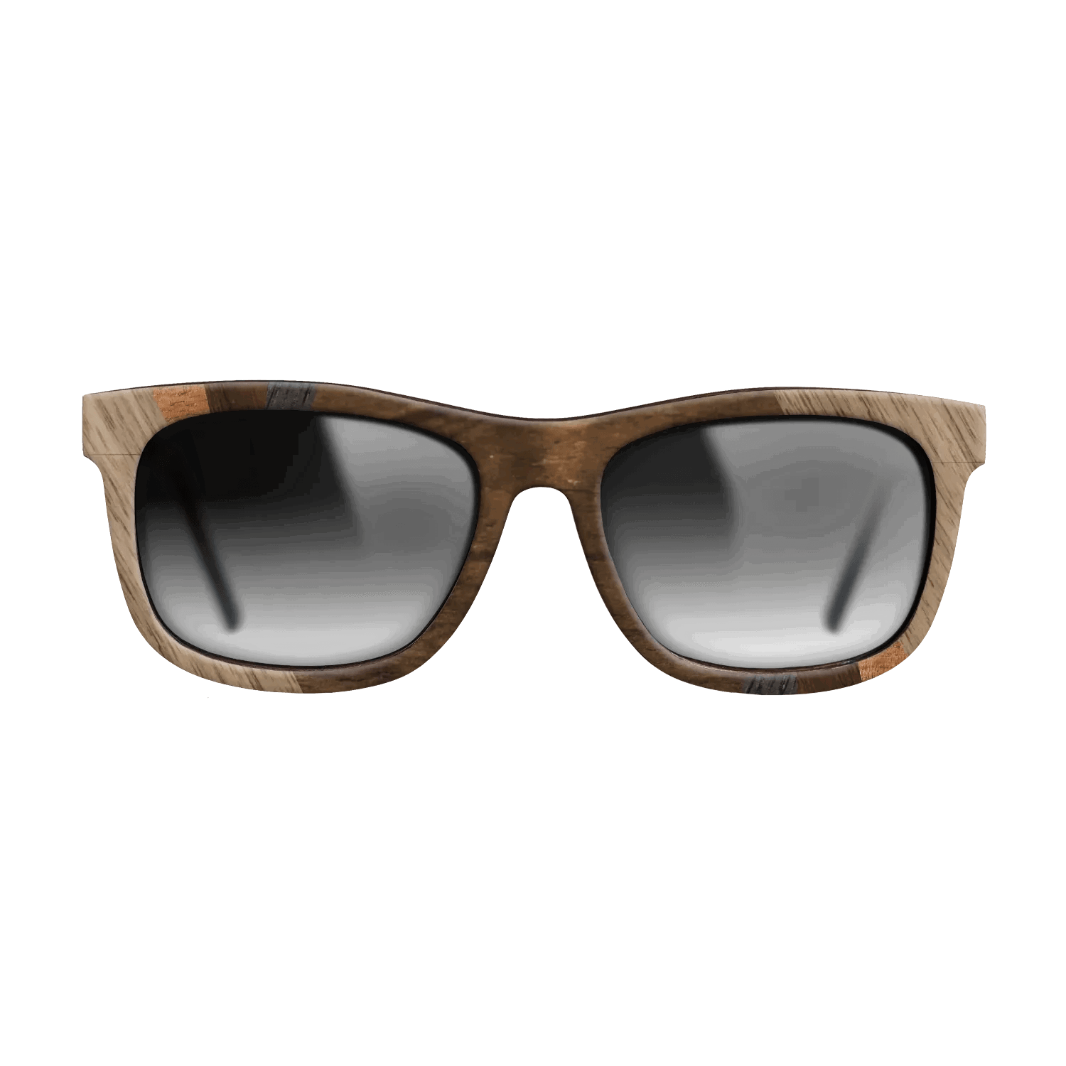 Italian Ebony,Fumed Oak,Koa,Ziricote Dark Quartered,Walnut Claro Light: Fractal - The Hero - Square - SIRIS wood optic