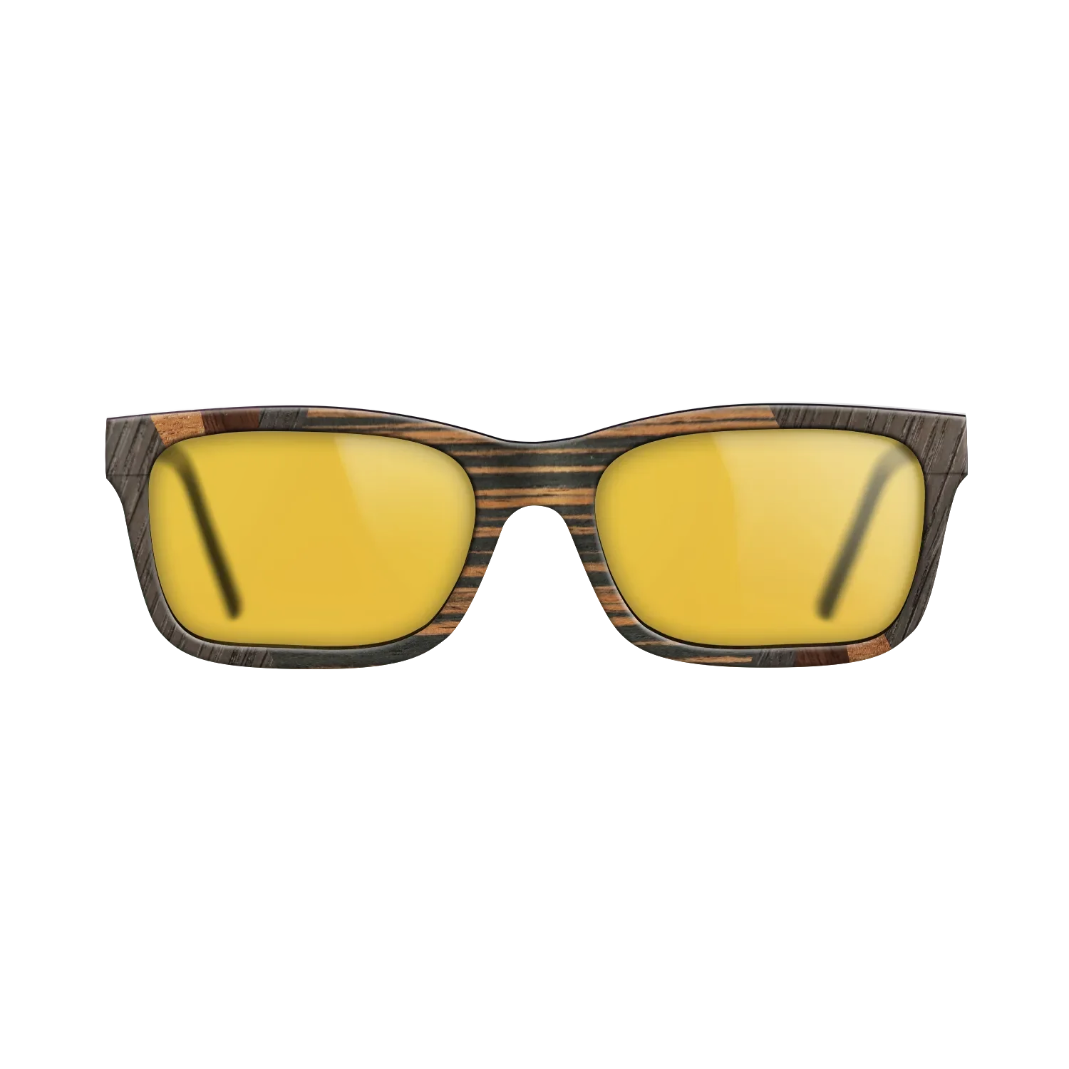 Italian Ebony,Fumed Oak,Koa,Ziricote Dark Quartered,Walnut Claro Light: Fractal - The Sage - Rectangle - SIRIS wood optic