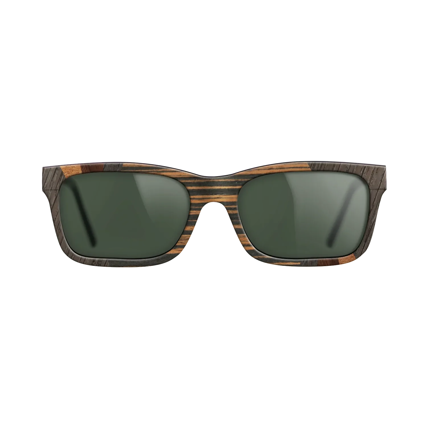 Italian Ebony,Fumed Oak,Koa,Ziricote Dark Quartered,Walnut Claro Light: Fractal - The Sage - Rectangle - SIRIS wood optic