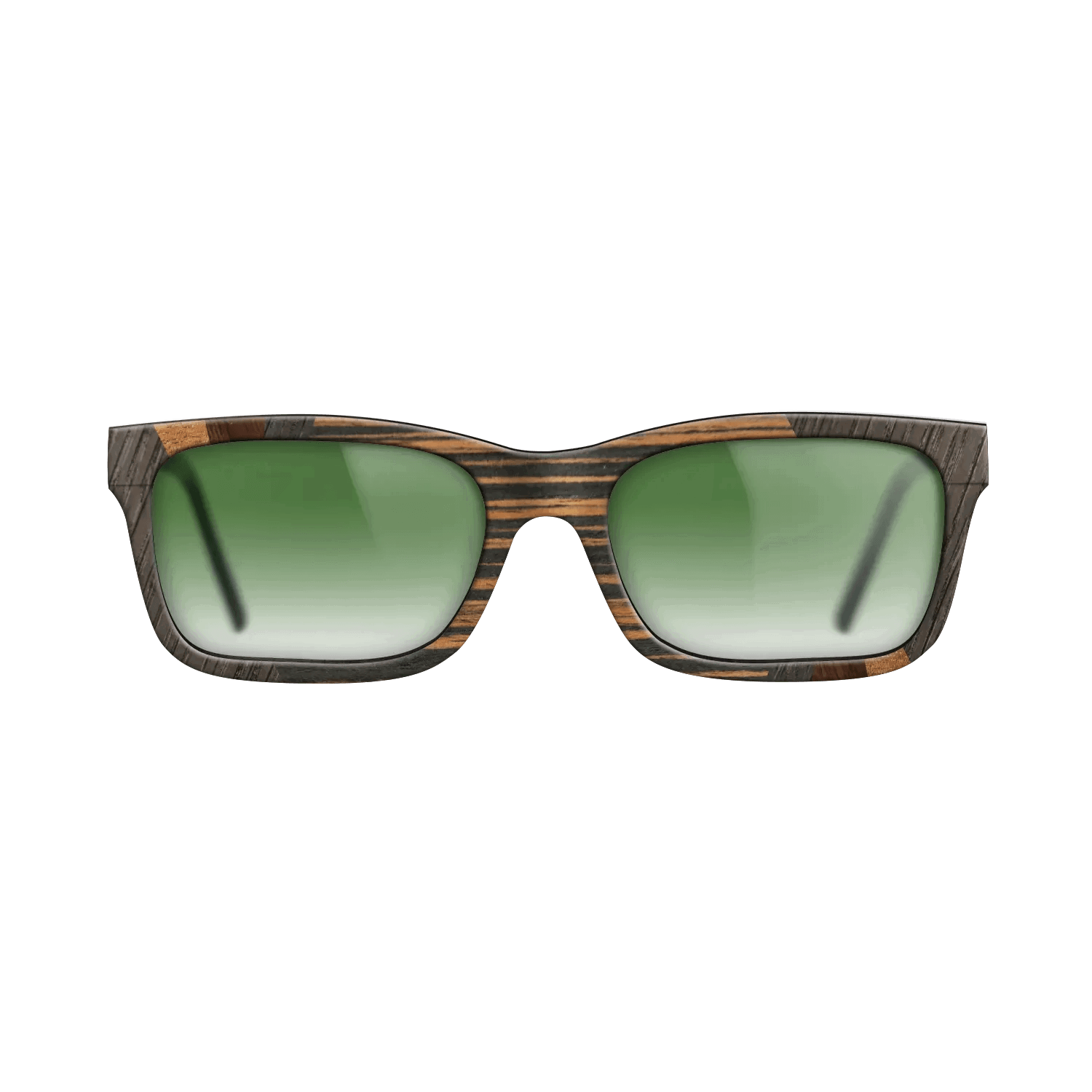 Italian Ebony,Fumed Oak,Koa,Ziricote Dark Quartered,Walnut Claro Light: Fractal - The Sage - Rectangle - SIRIS wood optic