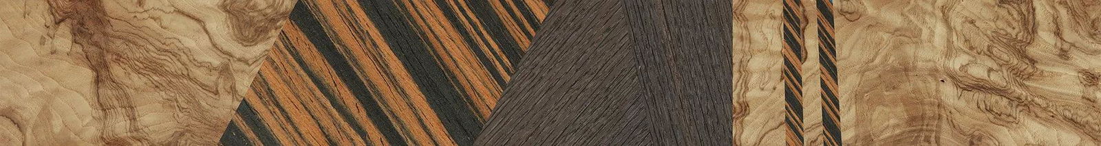 Italian Ebony,Fumed Oak,Olive Burl: Bauhaus - The Hero - Square - 1690 - SIRIS wood optic